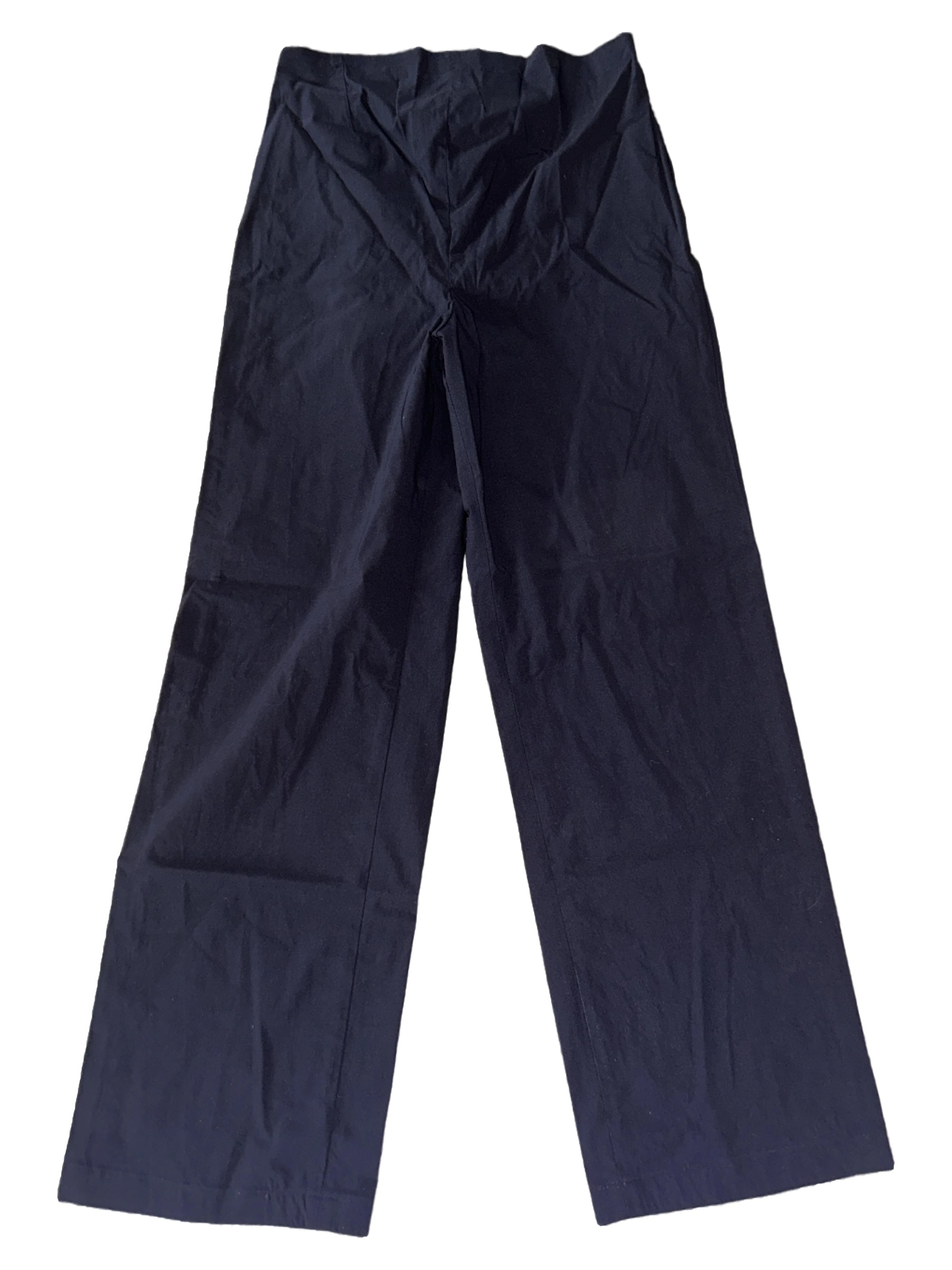 mama. Umstandshose Schwarz Wide Leg Gr. M 38 Schwangerschaft Baumwolle 1