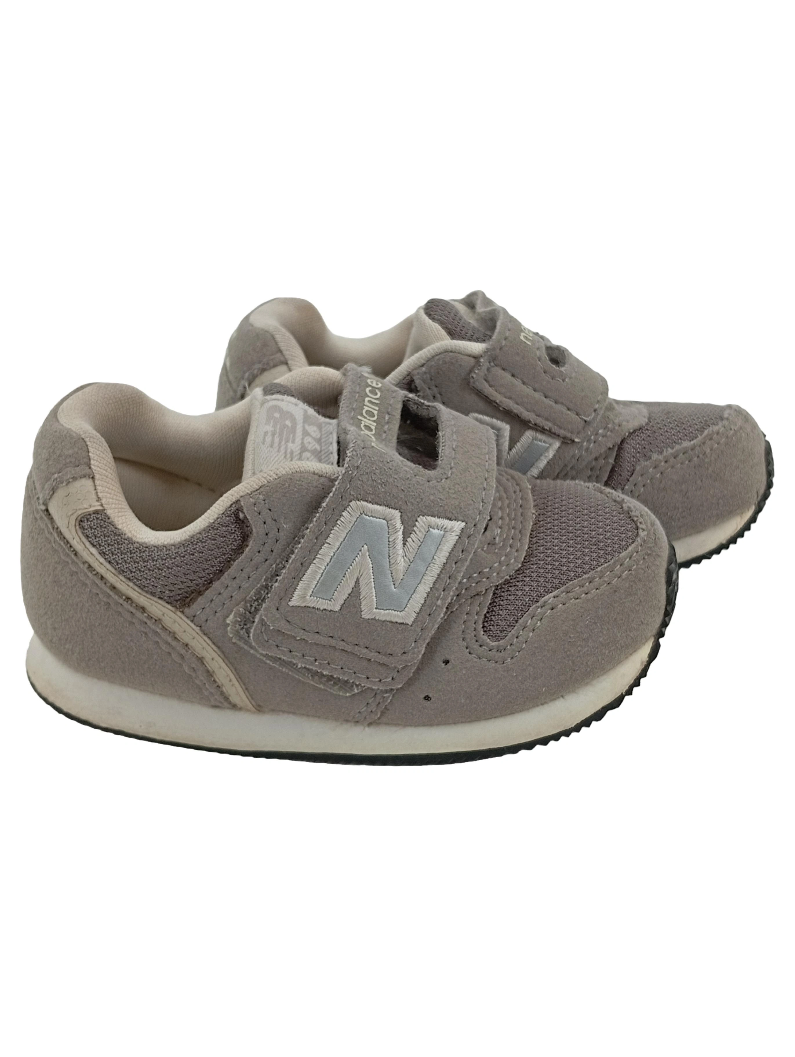 Balance Sneaker low Kinder Grau Gr. 21 Klettverschluss 1