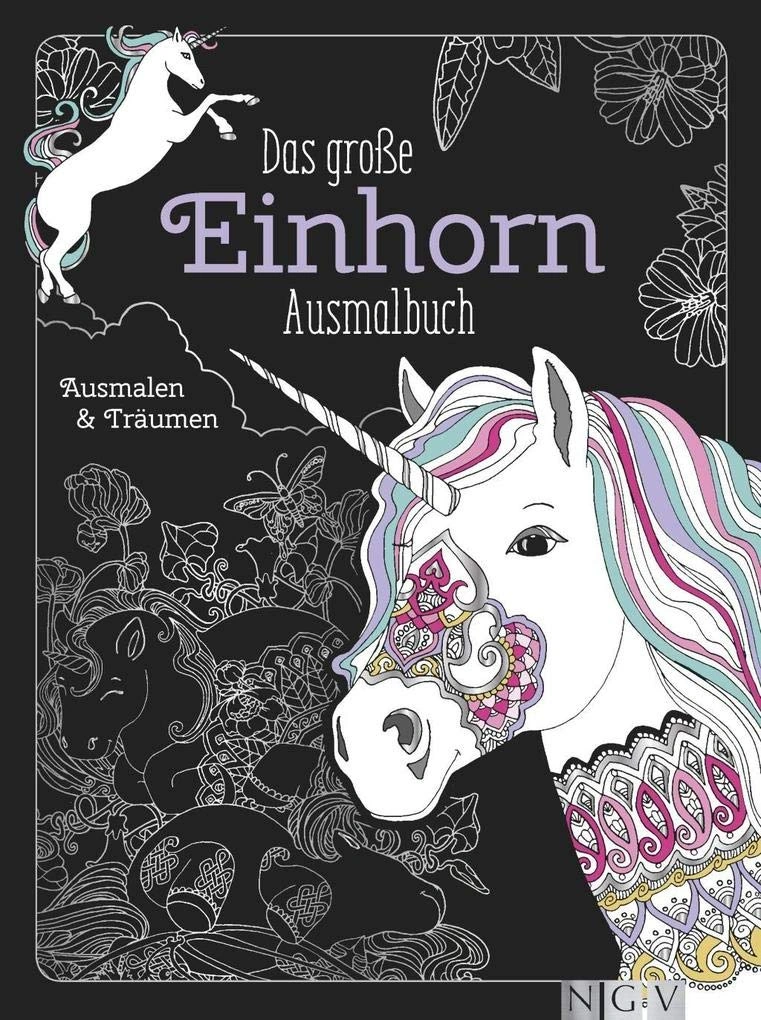 Mini-Einhorn Puzzlebuch Zum Ausmalen – Henbrandt, A6-Format