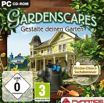 Gardenscapes PC CD-ROM Software Pyramide Wimmelbild Suchabenteuer ak tronic 1