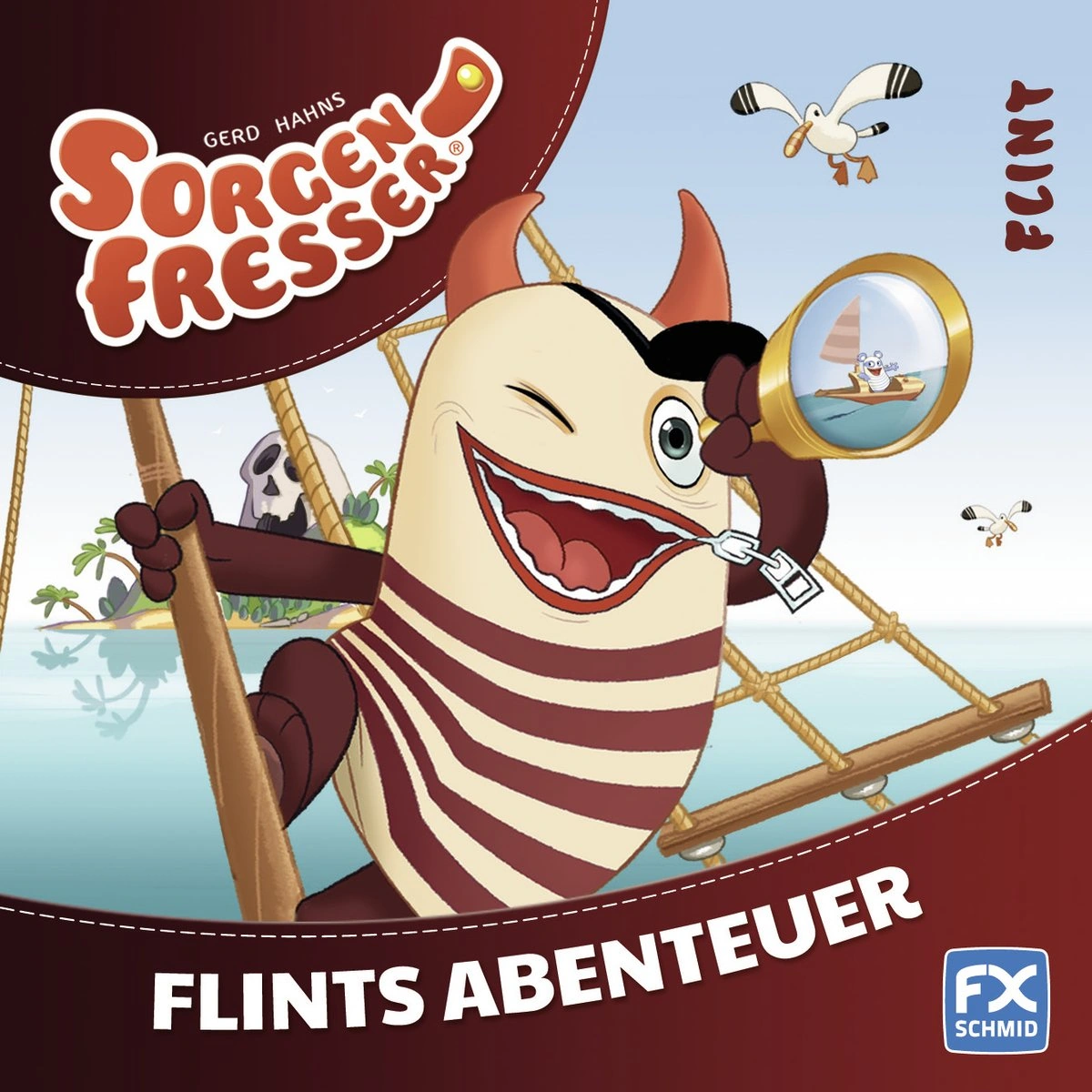 FX Schmid Sorgenfresser Flints Abenteuer Kinderbuch Gerd Hahn 1