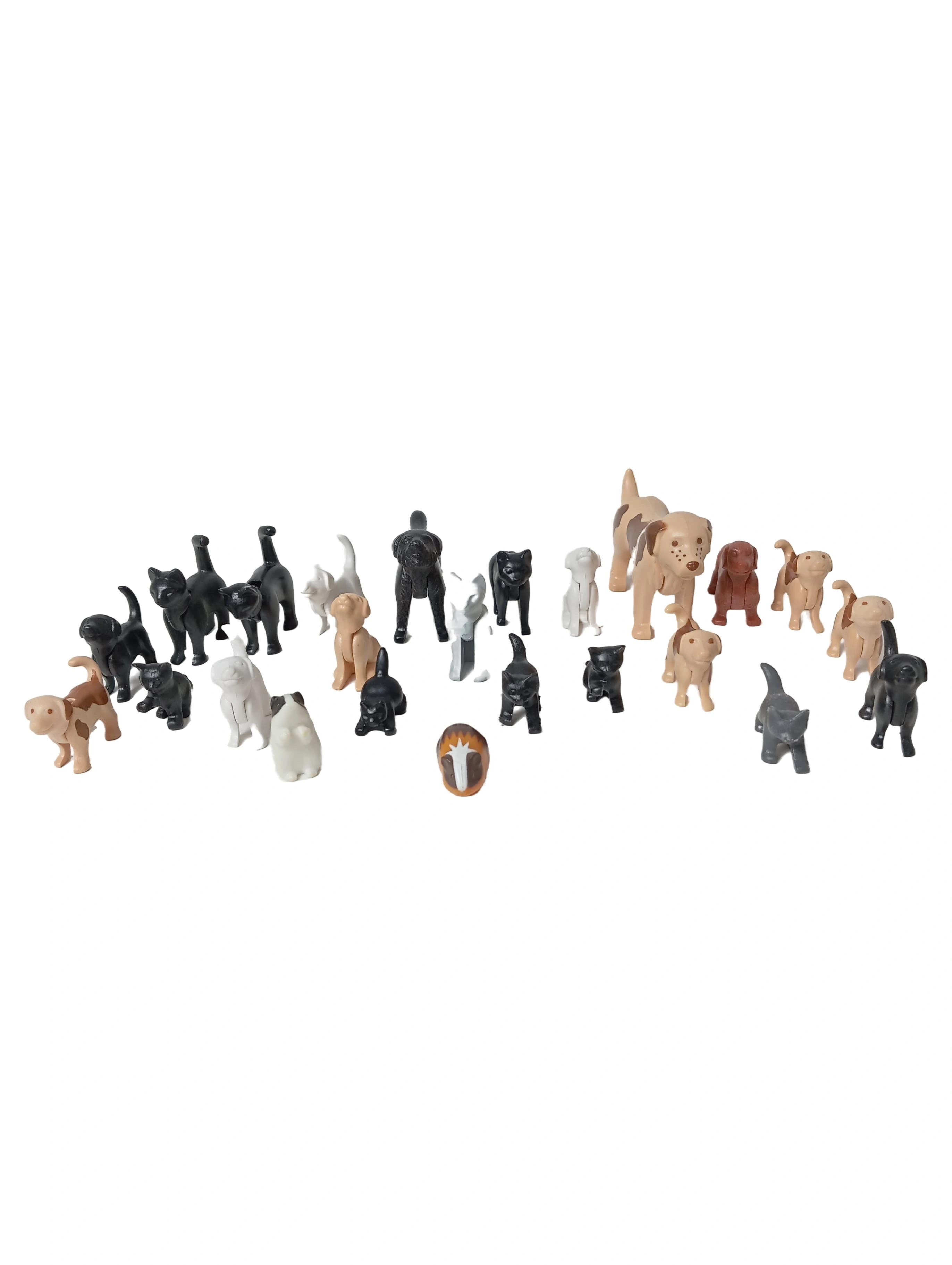 Playmobil Spielfiguren-Set Hunde Katzen Meerschweinchen Tiere Mehrfarbig Kinder 1