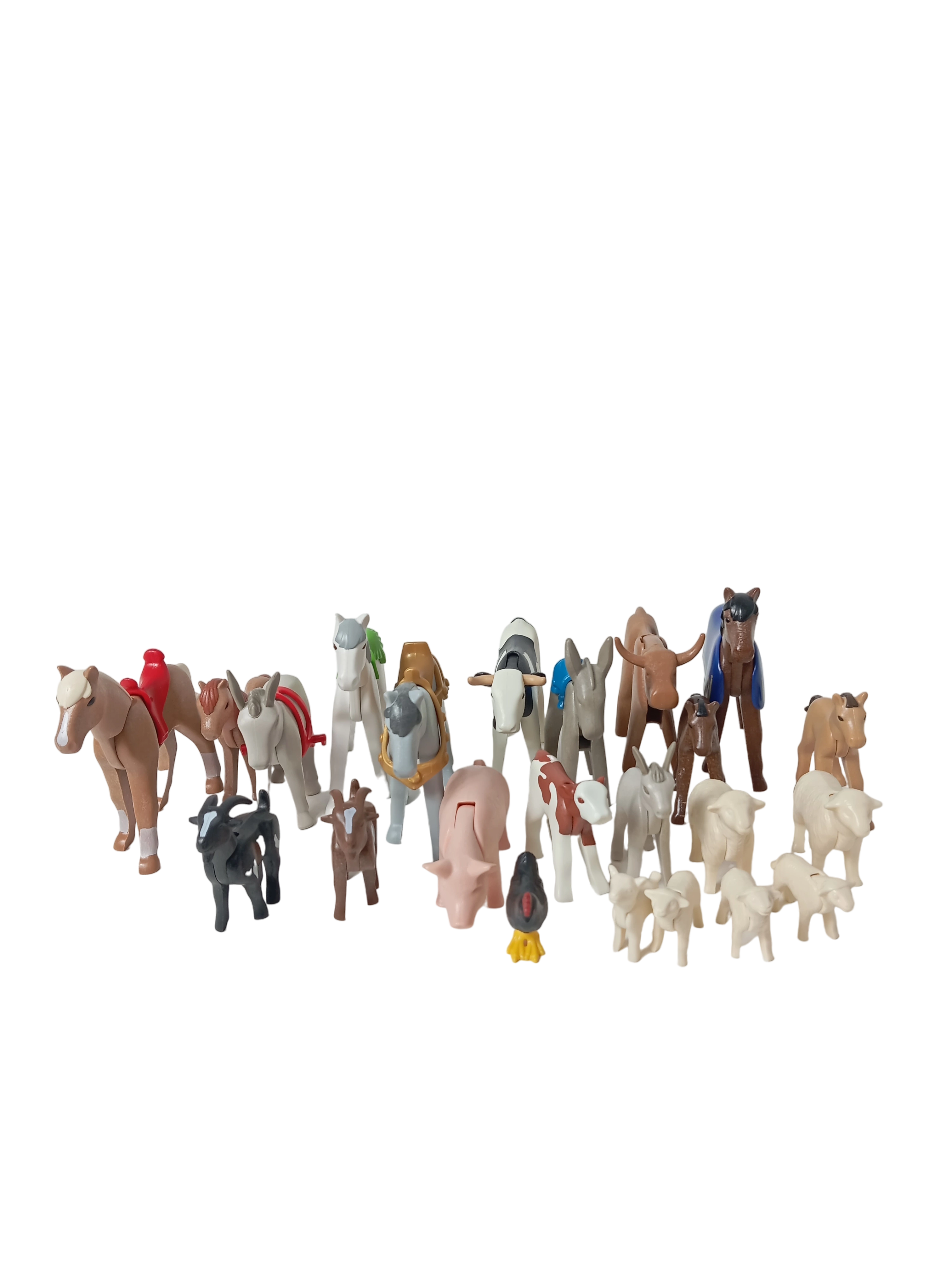 Playmobil Spielfiguren-Set Bauernhoftiere Tiere Konvolut Mehrfarbig Kinder 1