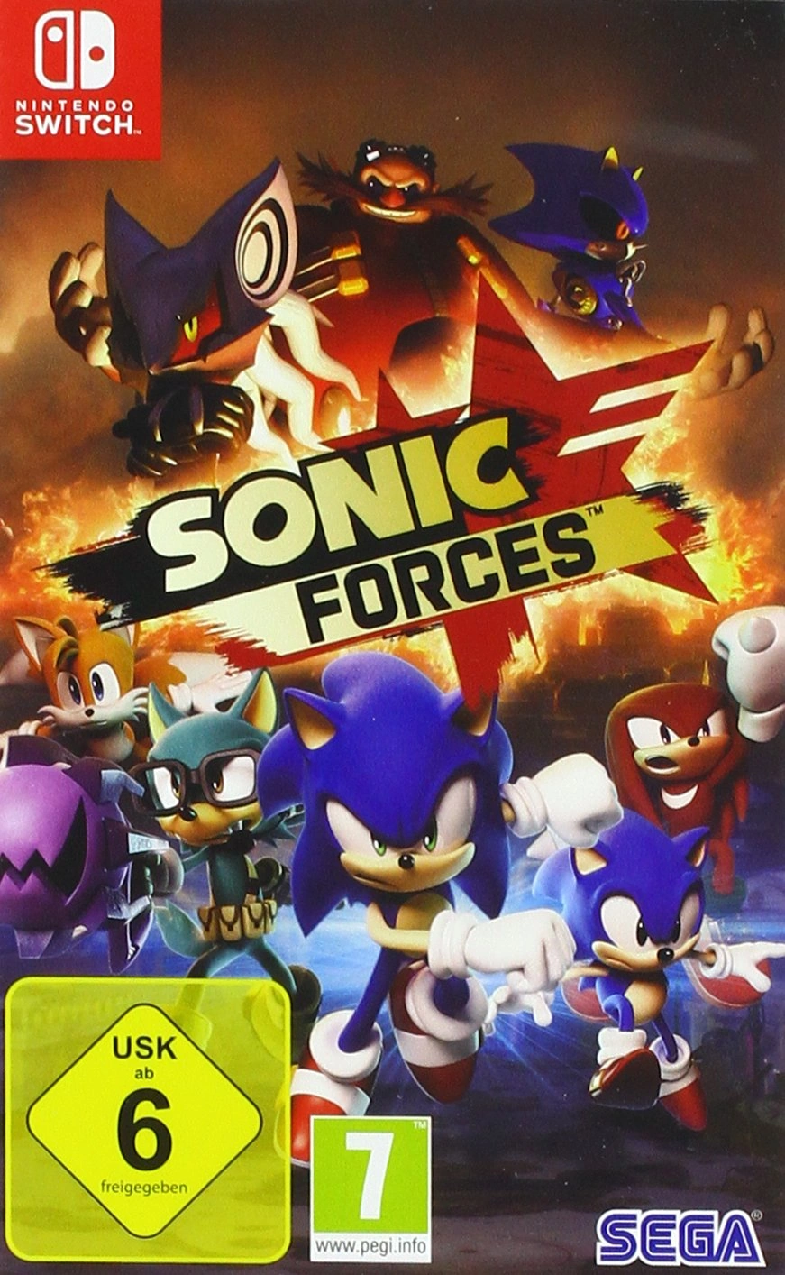 Sonic Forces Nintendo Switch Actionspiel Deutsch ab 6 J. 1