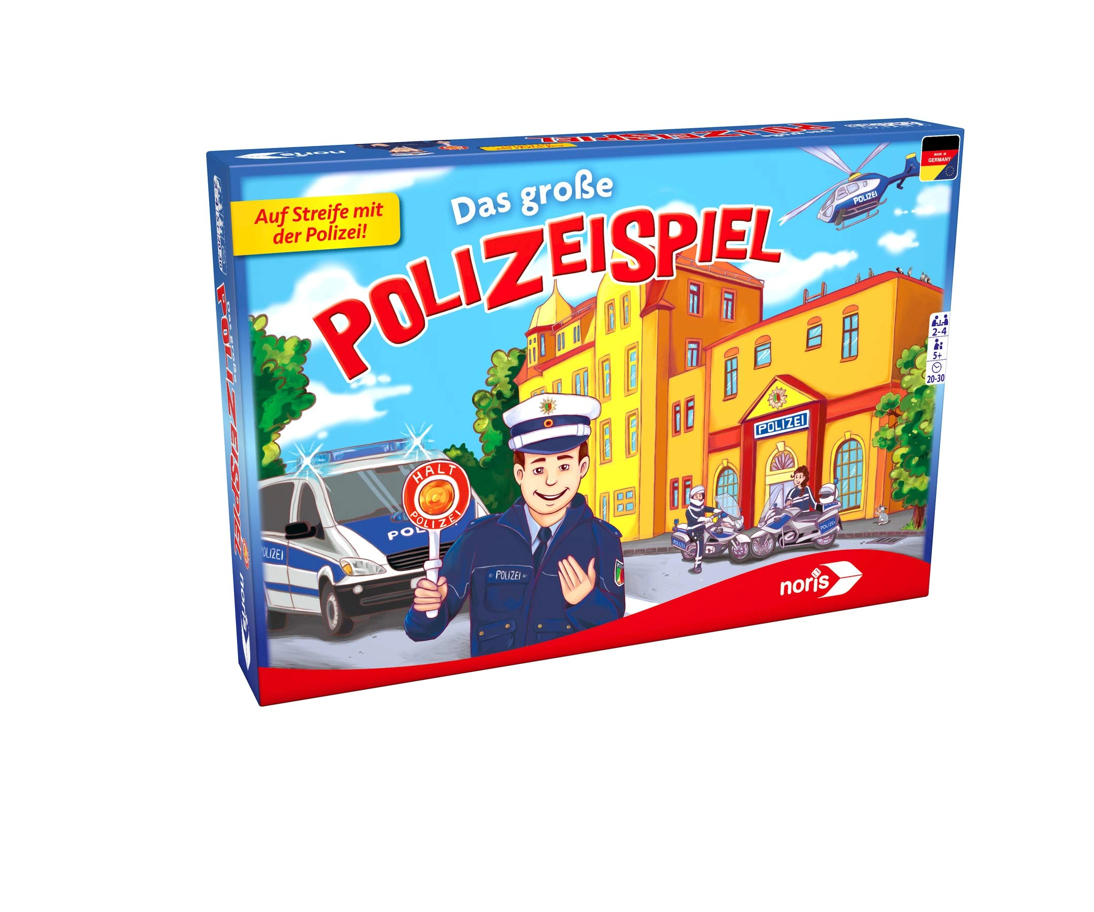 Noris Das große Polizeispiel Brettspiel Kinder Gesellschaftsspiel 1