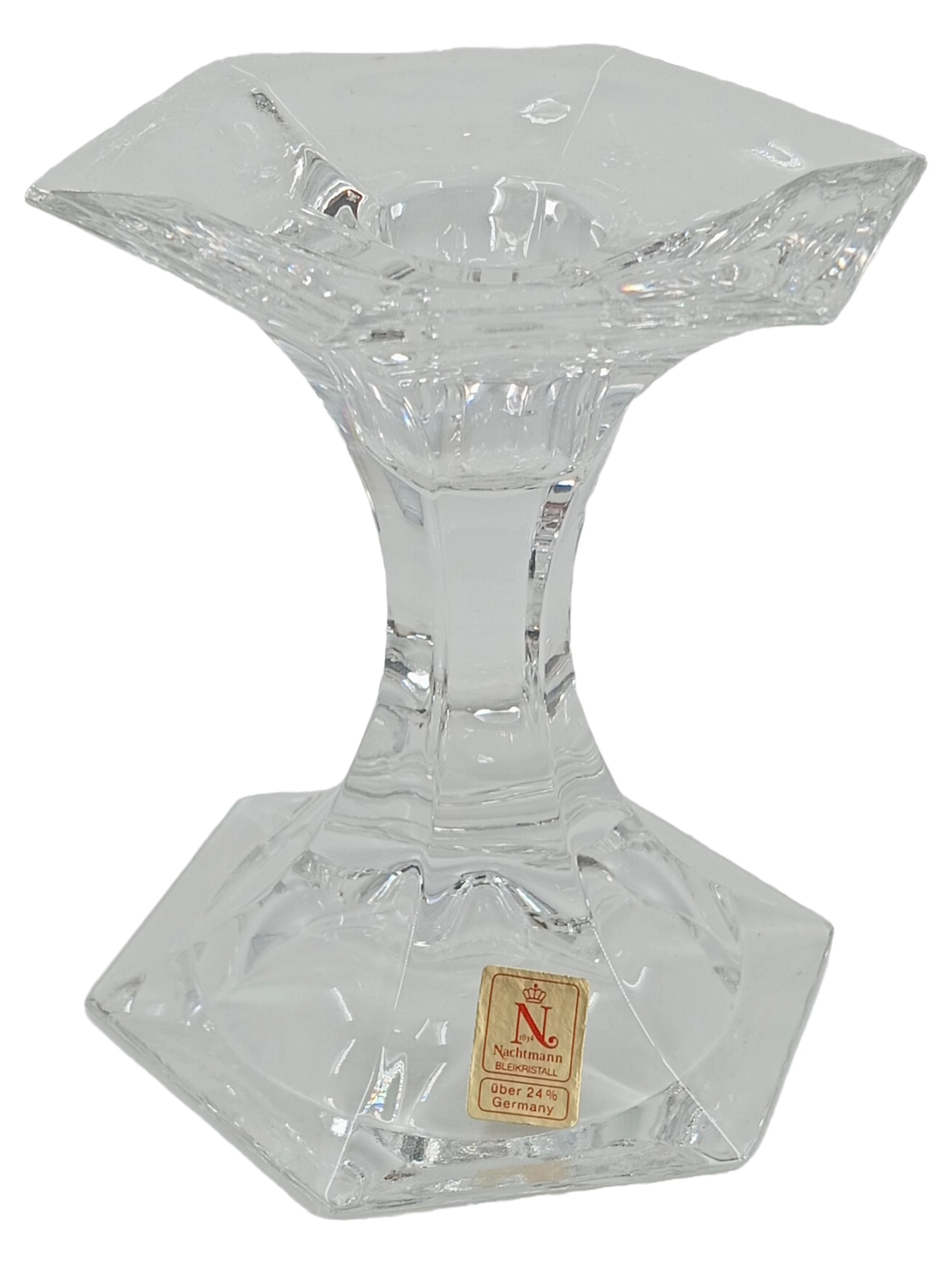 NACHTMANN Kerzenhalter Glas Transparent Elegant 9 cm 1