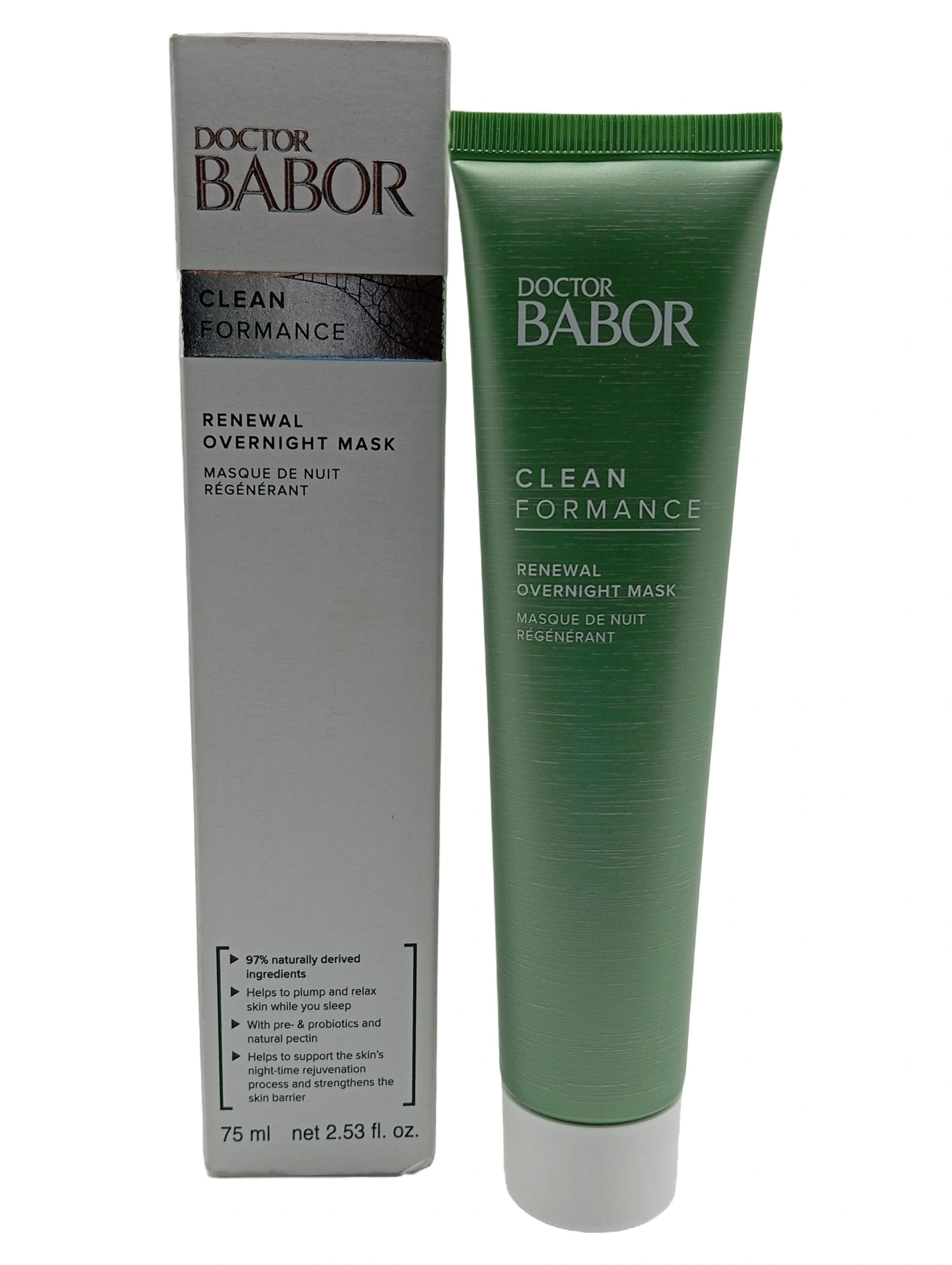 BABOR DOCTOR BABOR CLEAN FORMANCE Renewal Overnight Mask 75ml Pflege-Maske Damen 1