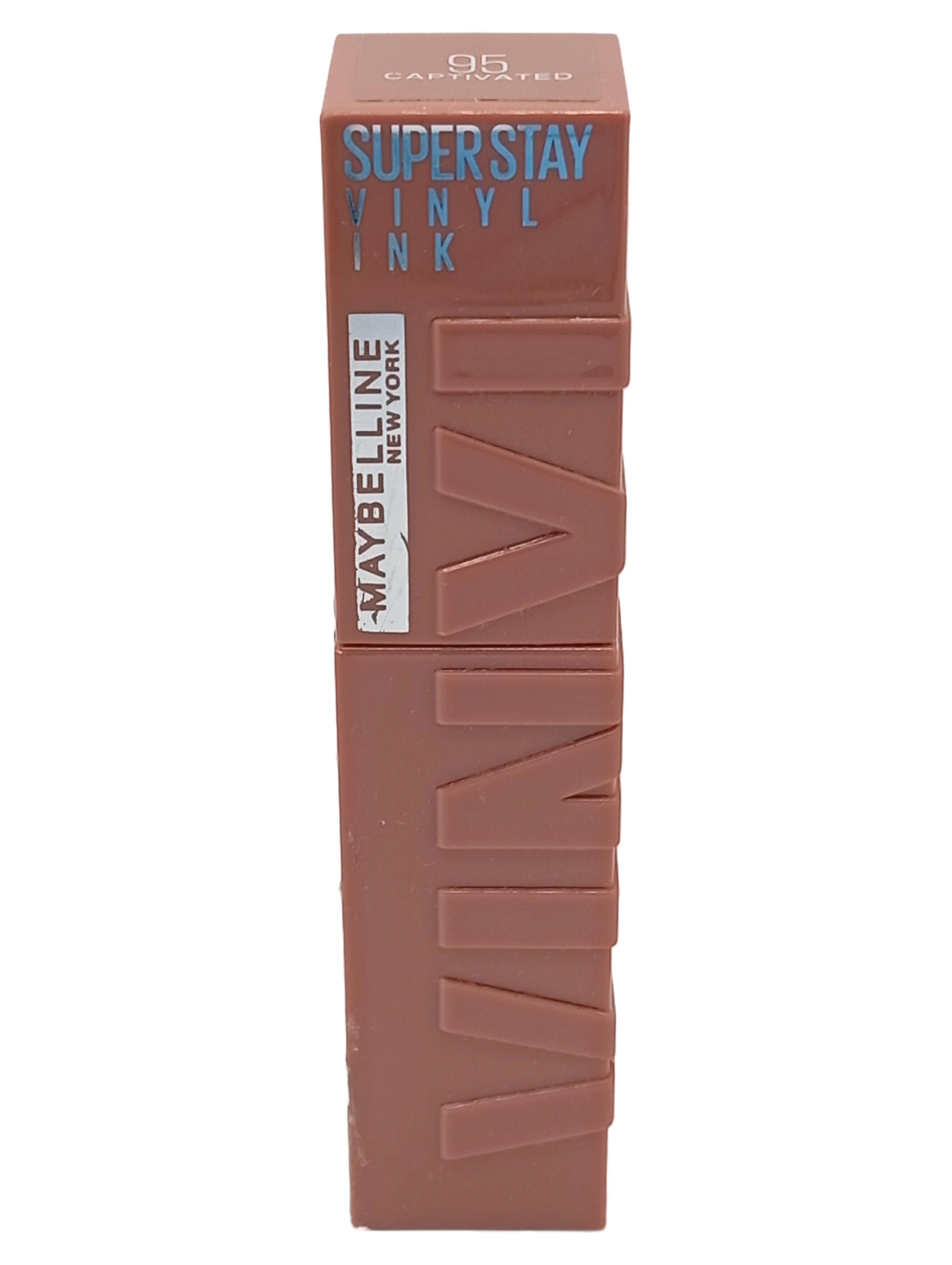 Maybelline Superstay Vinyl Ink Lippenstift 95 Captivated Damen 1