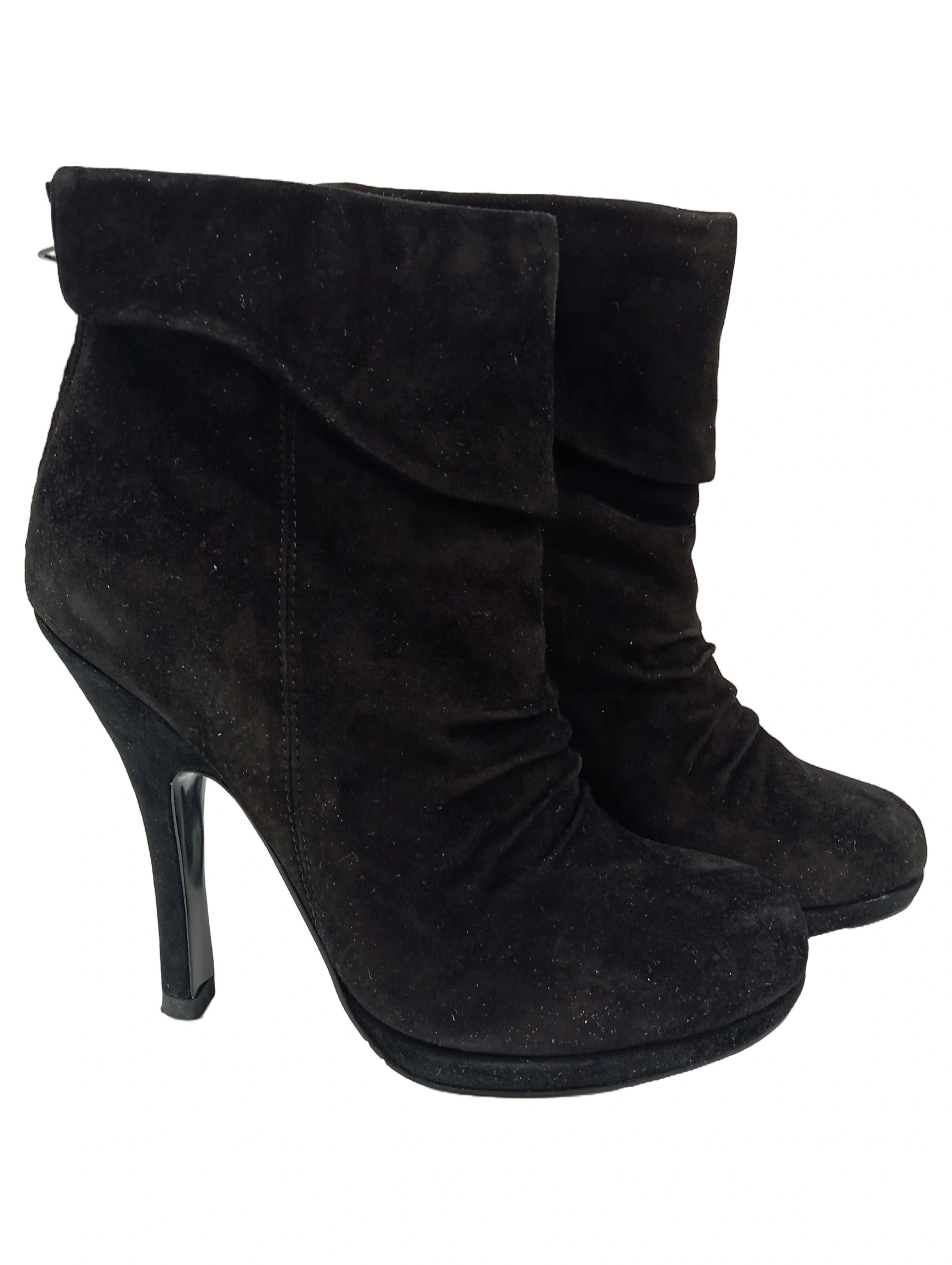 5th Avenue Cindy Crawford Collection Stiefelette Damen Gr. 37 Schwarz Elegant 1