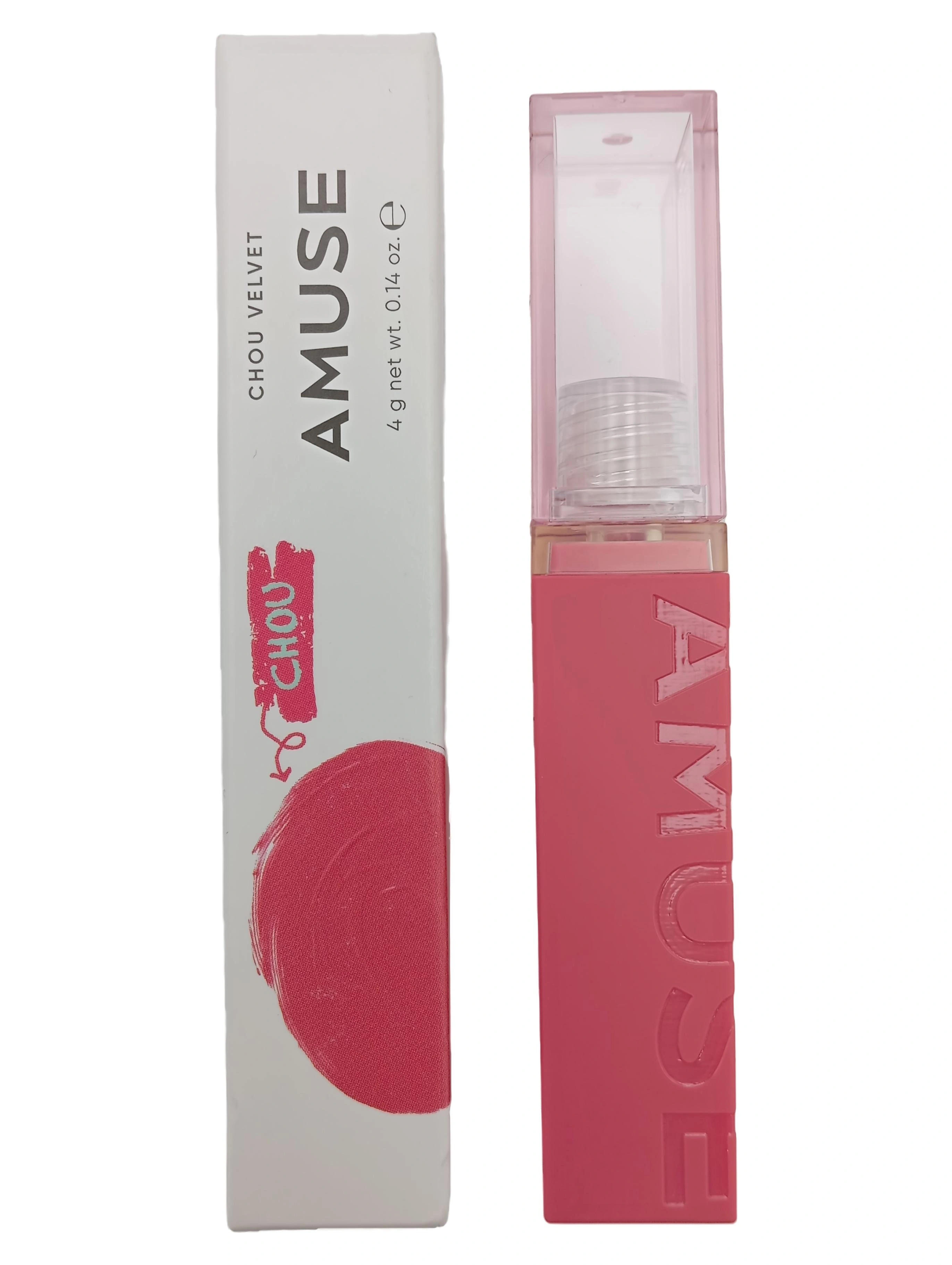 Amuse Chou Velvet Lippenstift 06 Seoul Rose 4g Damen 1