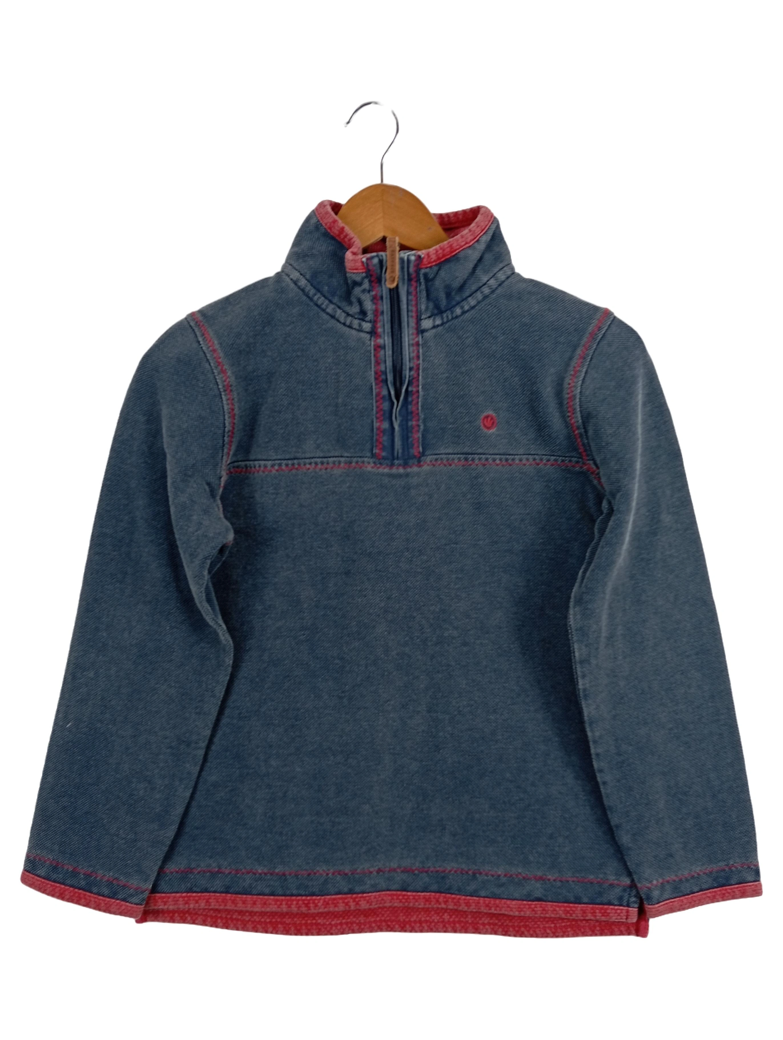 FATFACE Kinder Sweatjacke Blau Gr. 152 Casual Sportlich Baumwolle 1
