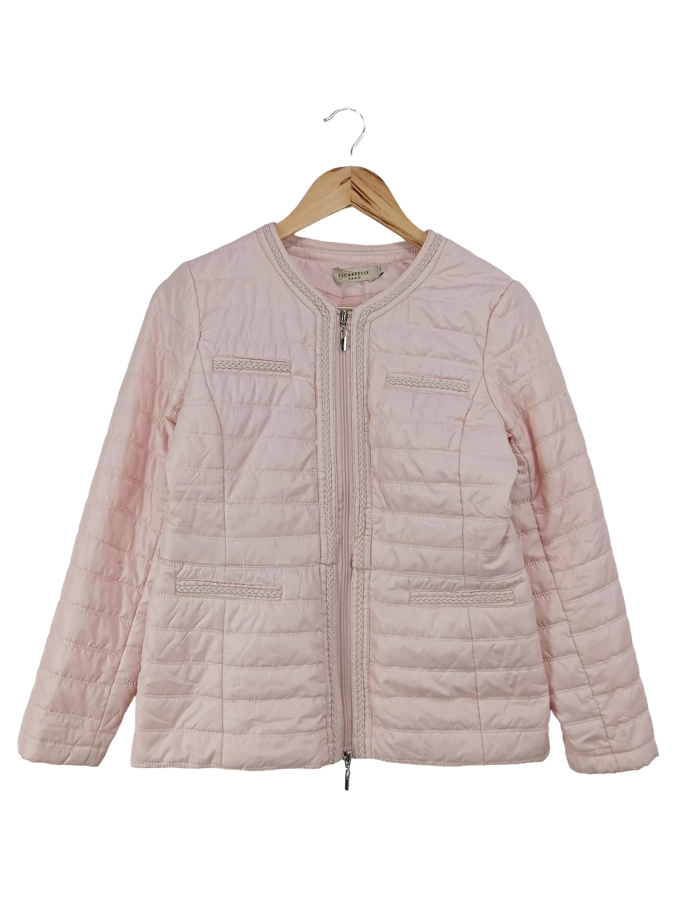 ESCANDELLE PARIS Steppjacke Damen Gr. 36/S Rosa Elegant 1