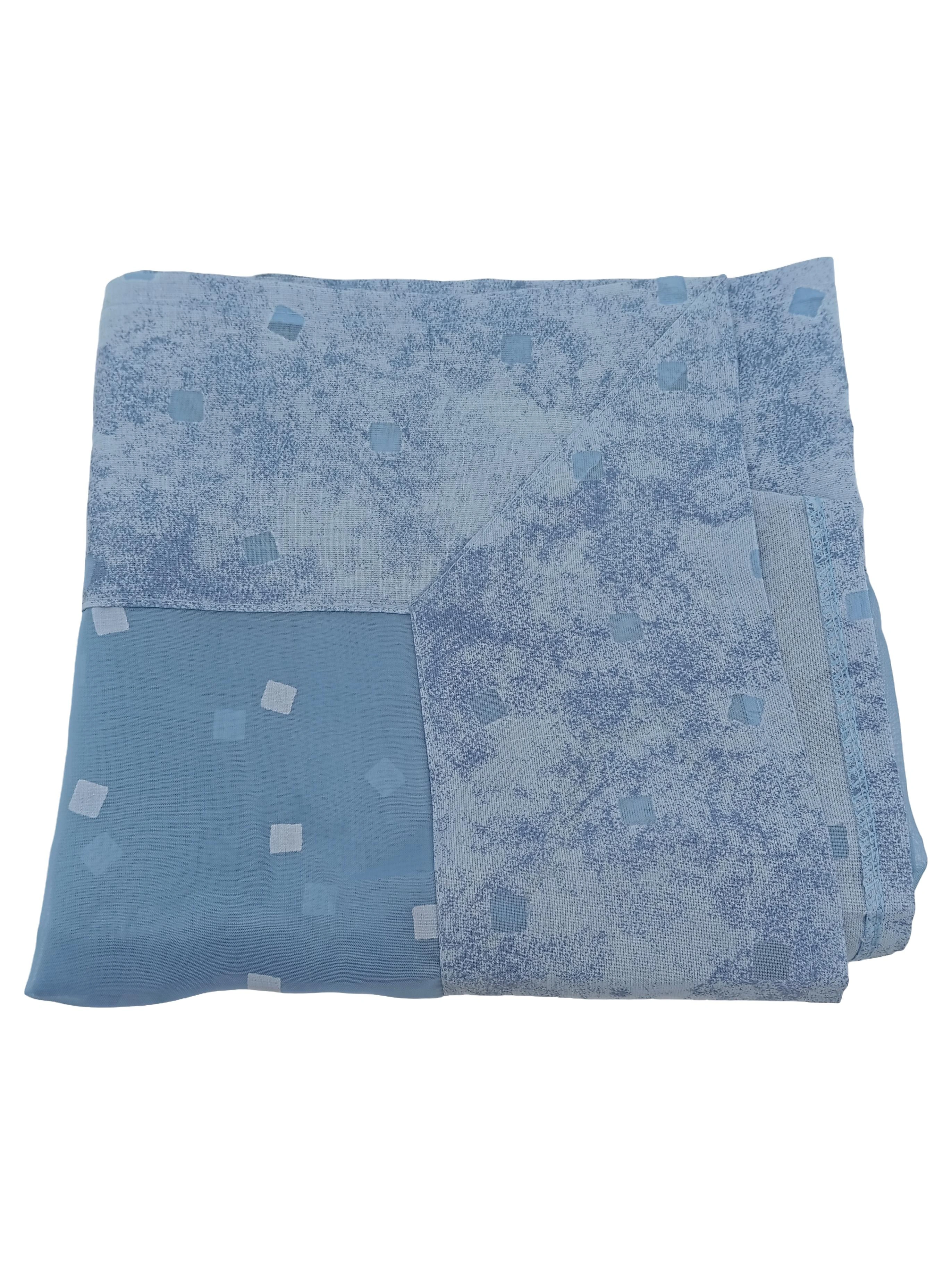 CHAPAL Tischdecke Blau 85x85 cm Klassisch Baumwolle Polyester 1