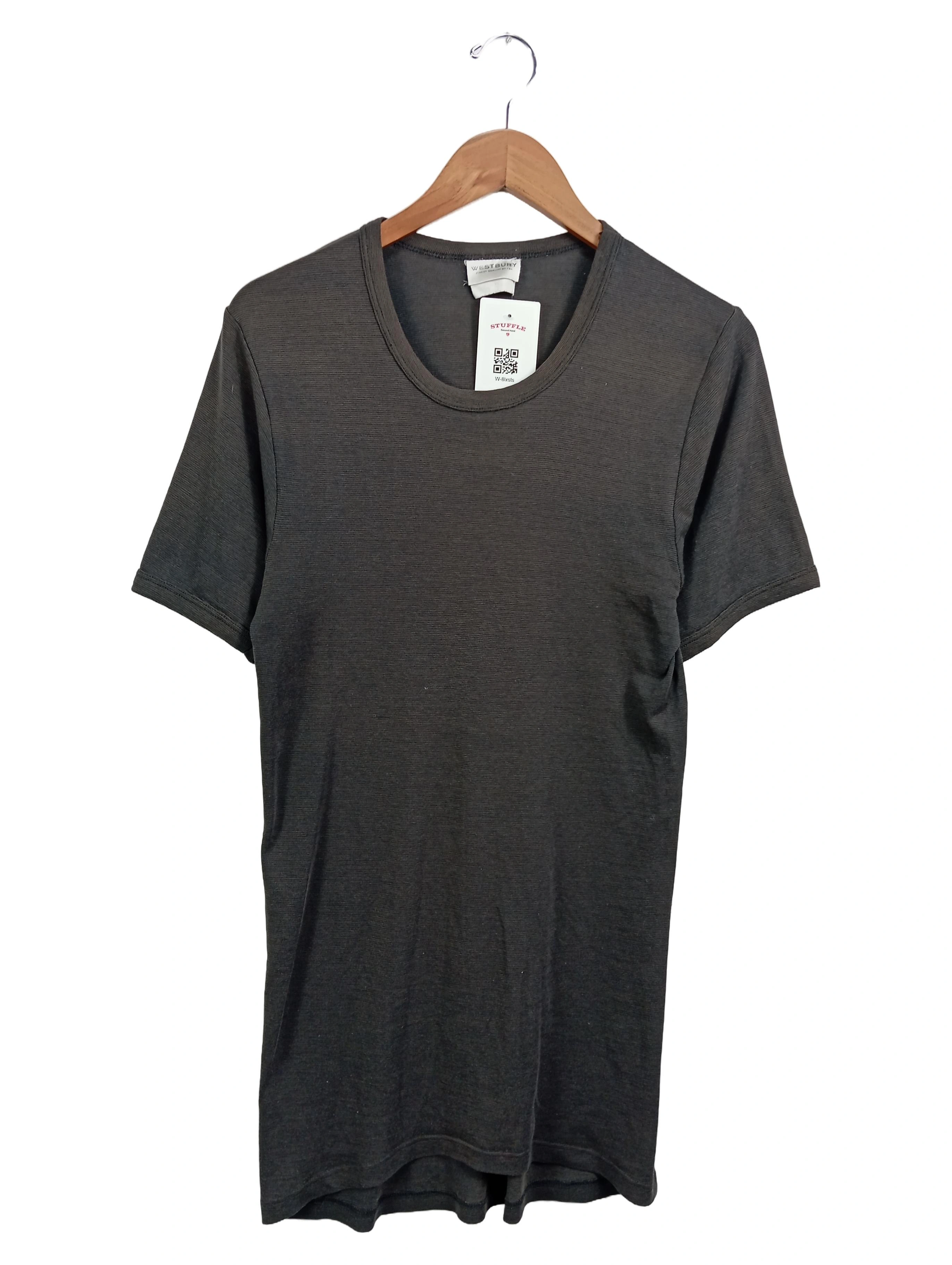 WESTBURY Damen T-Shirt Gr. 42/XL Grau Basic Casual 1
