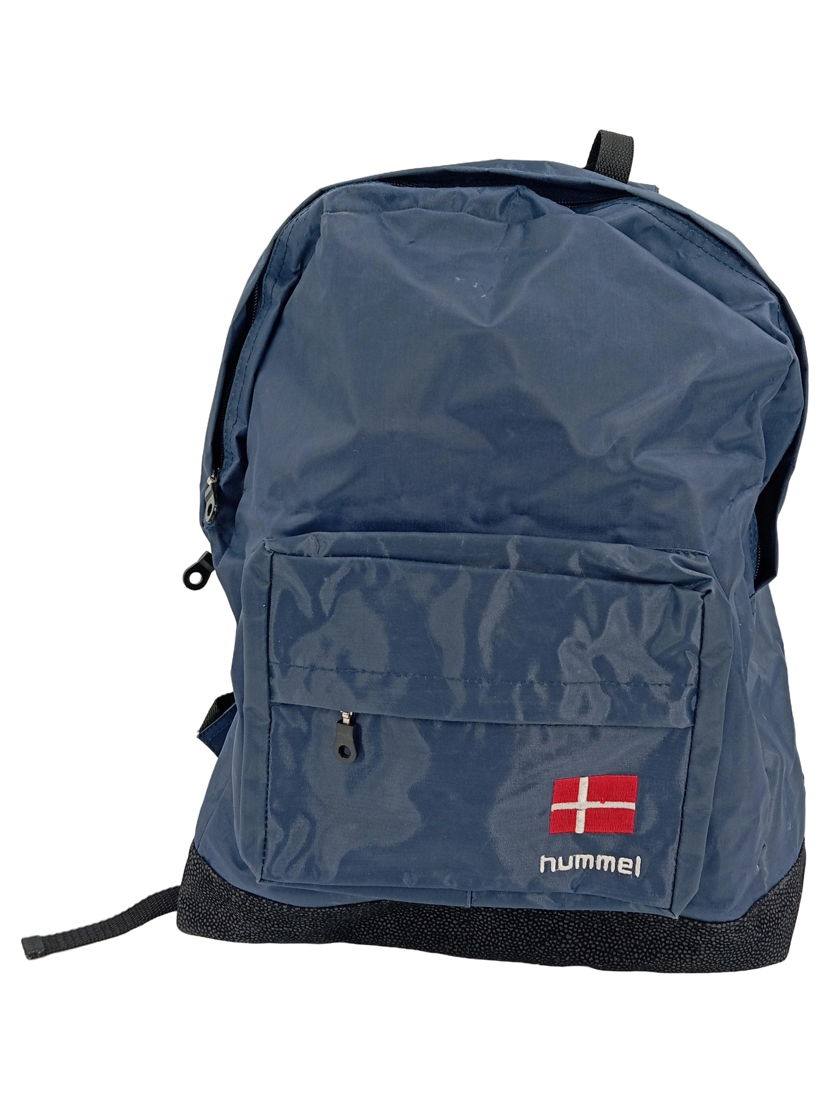 HUMMEL Rucksack Blau Sportlich Freizeit Sport Herren Damen 1