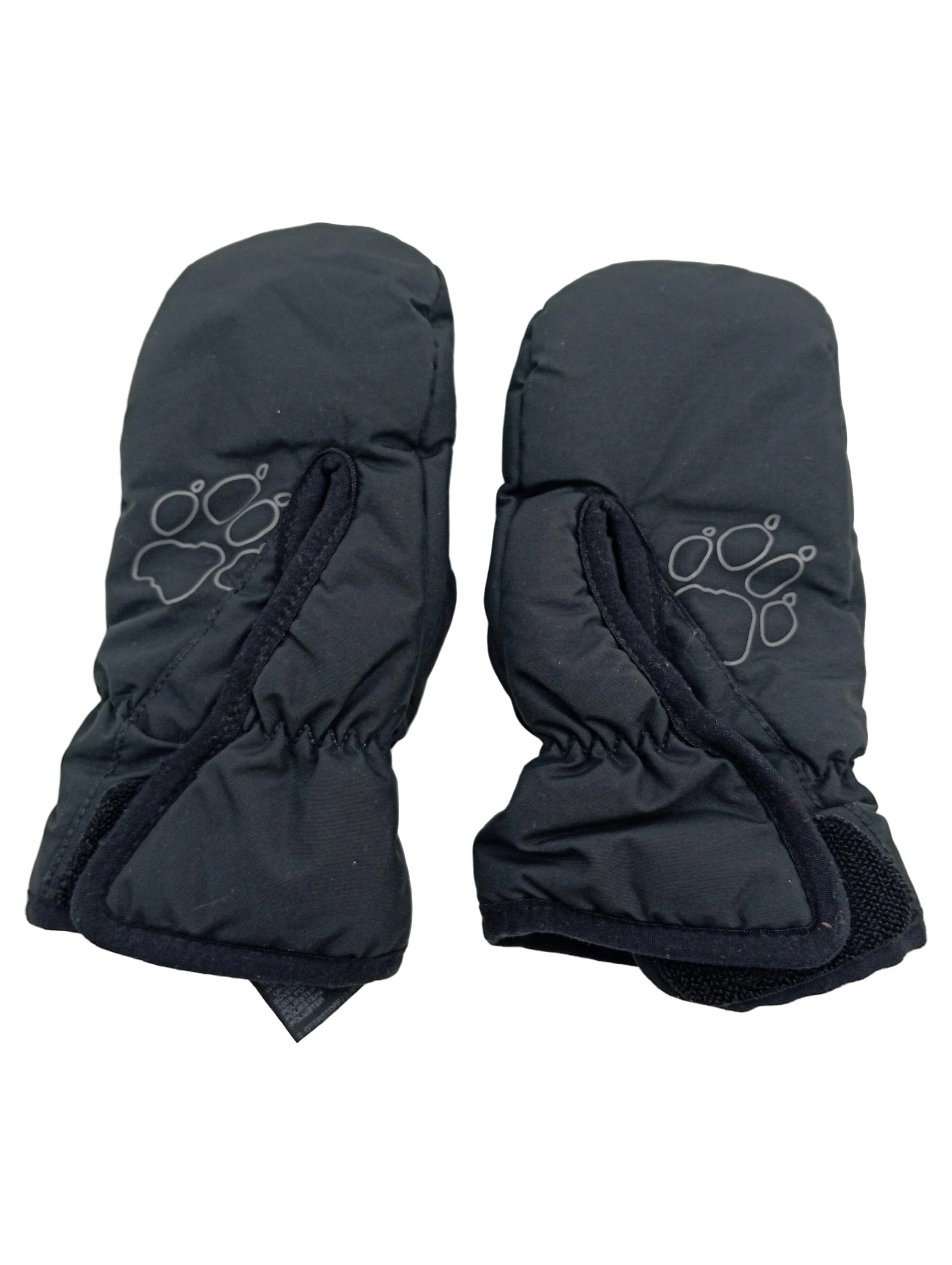 JACK WOLFSKIN Kinder Fäustlinge Handschuhe UNI Schwarz Outdoor 1