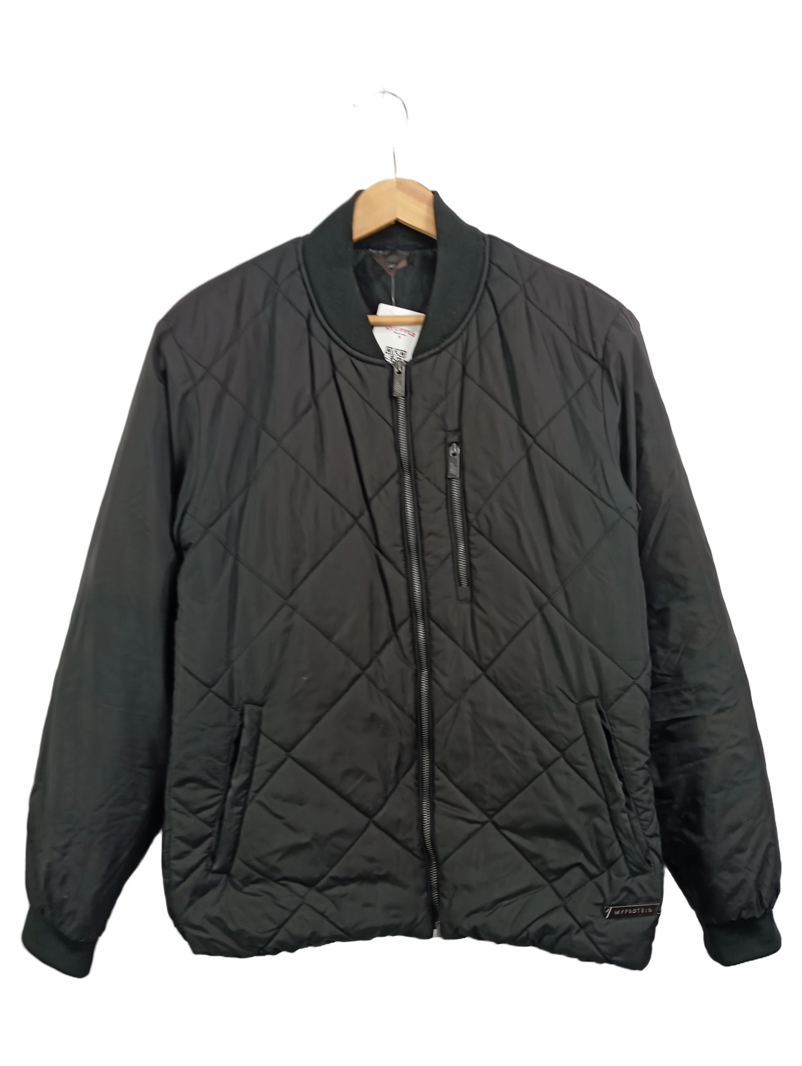 MP MYPROTEIN Herren Steppjacke Gr. 50/M Schwarz Casual Polyester 1