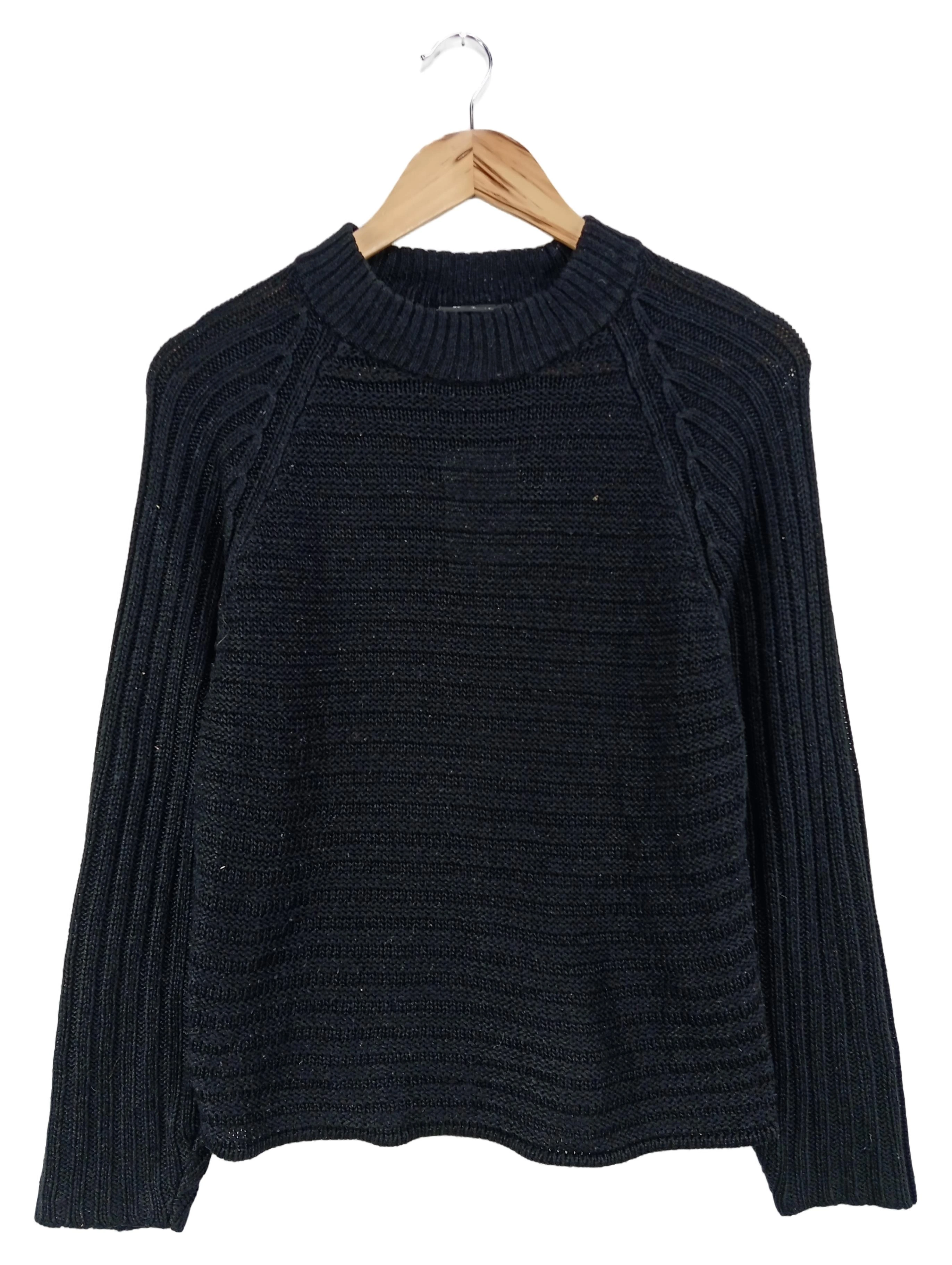MONKI Pullover Damen Gr. 36/S Schwarz Strick Casual Minimalistisch 1