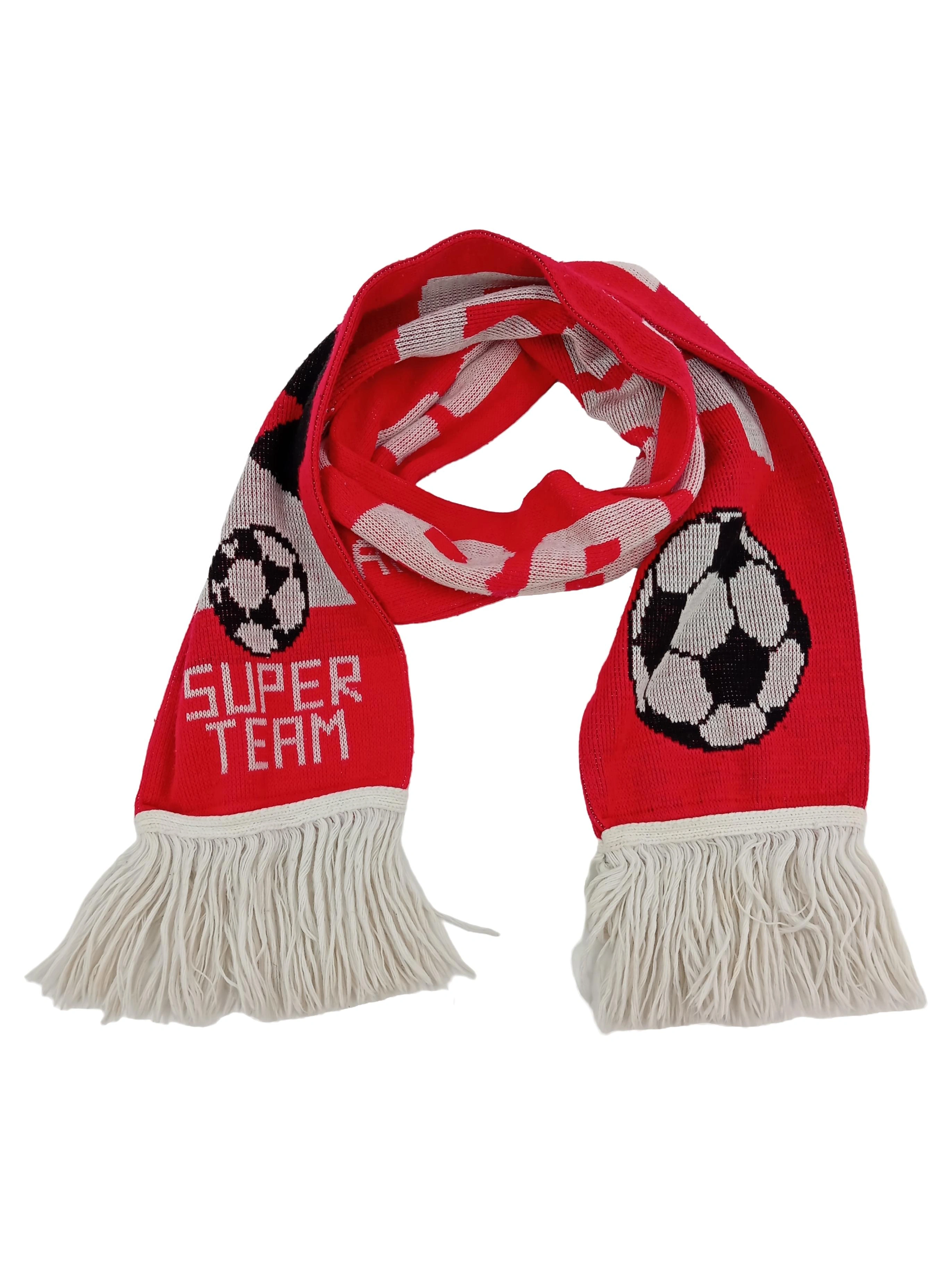 Eintracht Frankfurt Fanschal Rot Super Team Forever Main Power 126x15 cm Herren 1