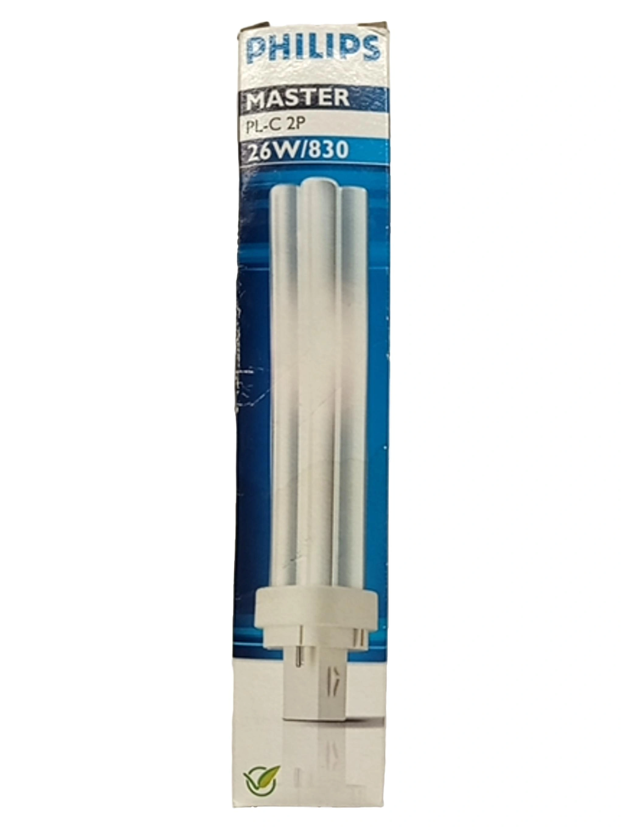 Philips MASTER PL-C 2P 26W/830 Kompaktleuchtstofflampe G24d-3 Weiß 1