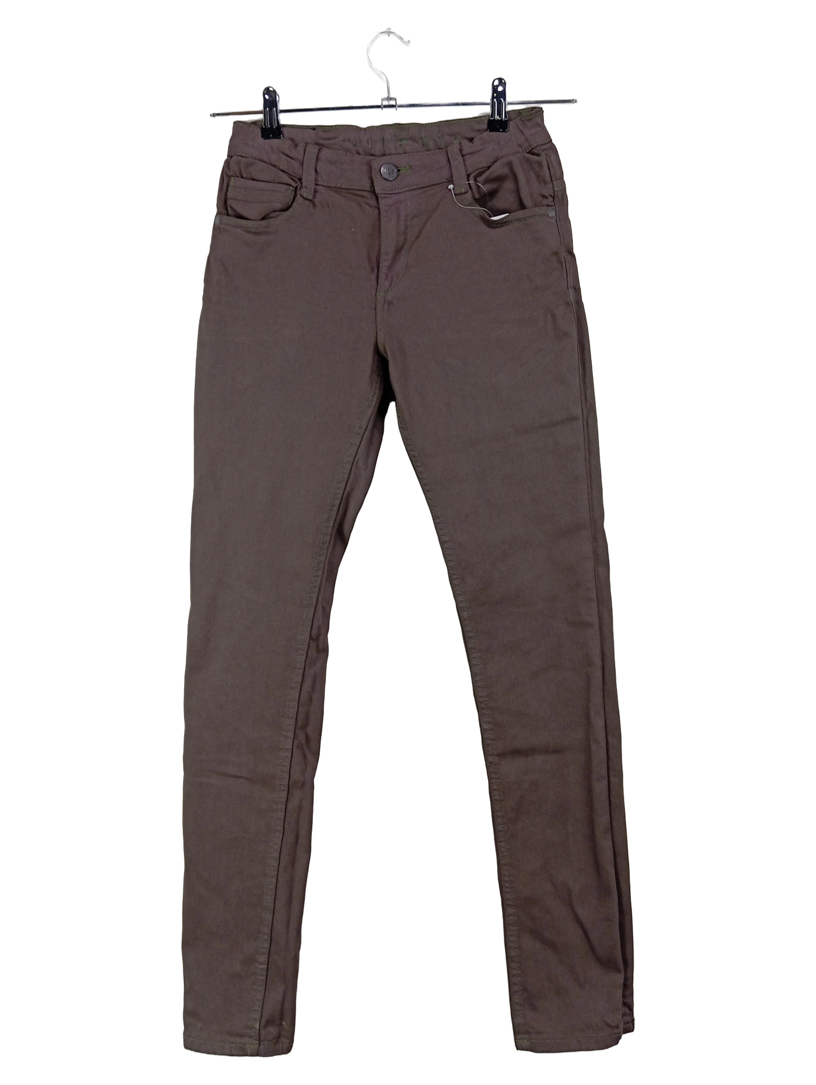 BLUE RIDGE Damen Jeans Straight Leg W26/34/XS Braun Casual Stretch Hose 1