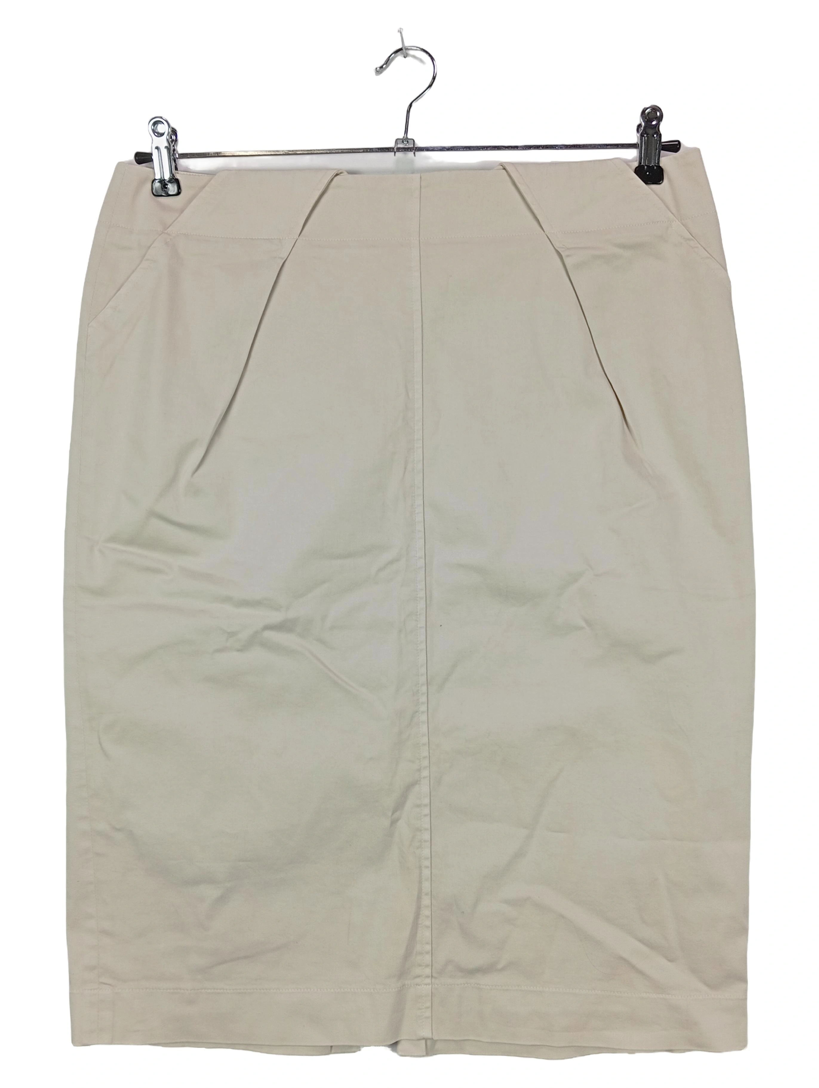 FABIANA FILIPPI Damen Bleistiftrock Gr. 48/3XL Beige Business Elegant 1