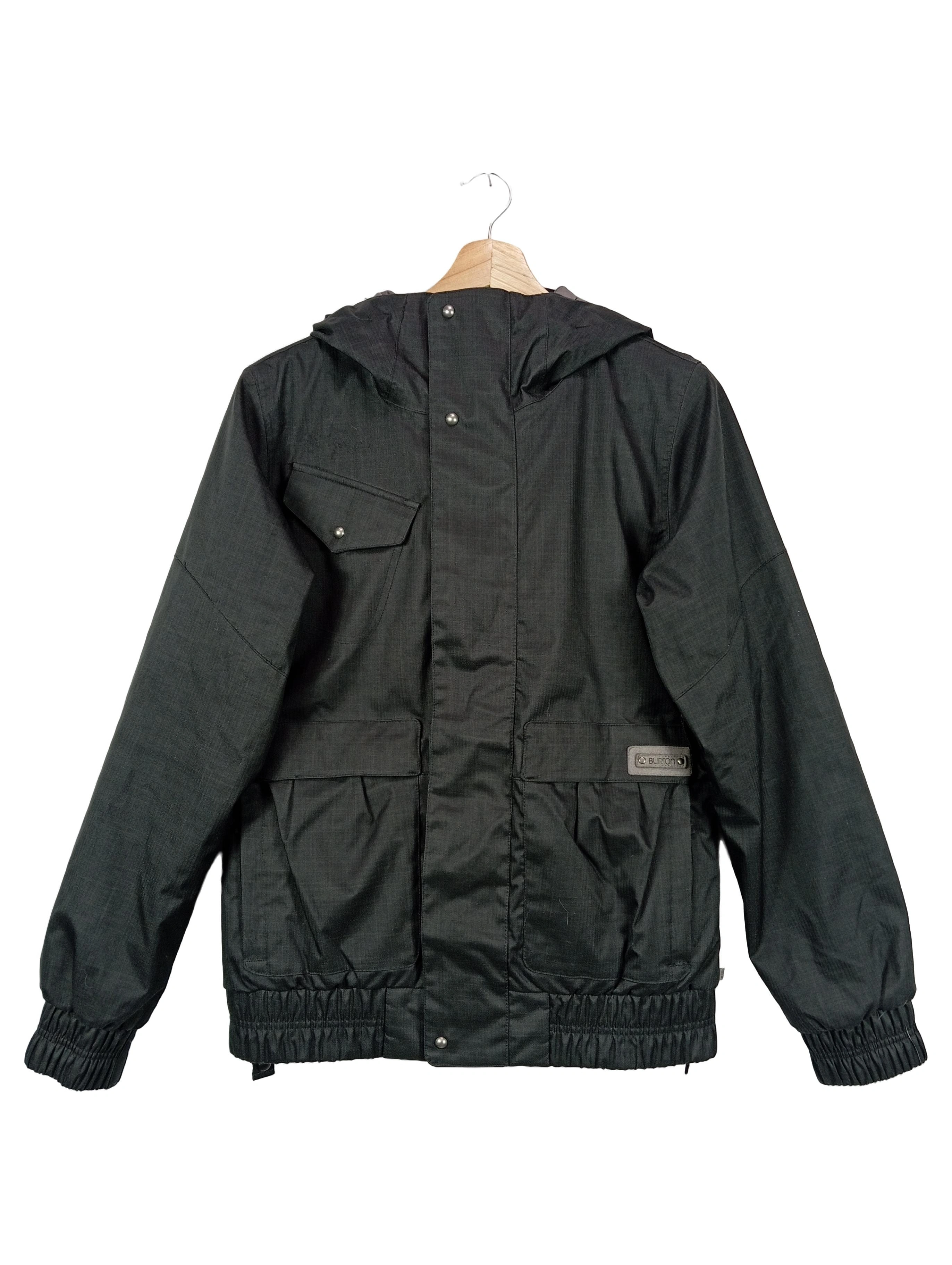 BURTON Damen Winterjacke Schwarz Gr. 36/S Streetwear Outdoor Kapuze 1