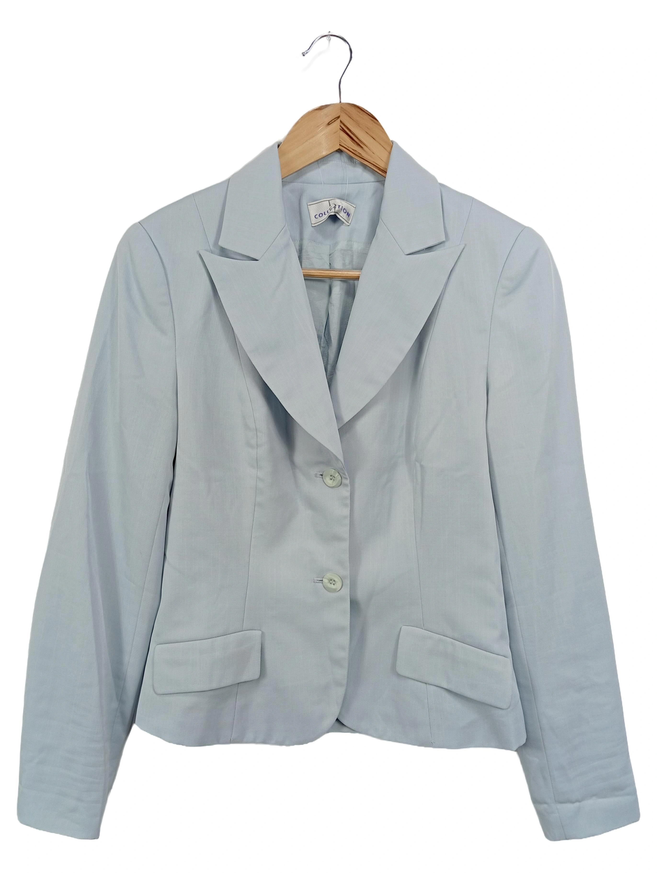 COLLECTION L Damen Blazer Business Einheitsgröße Blau 1