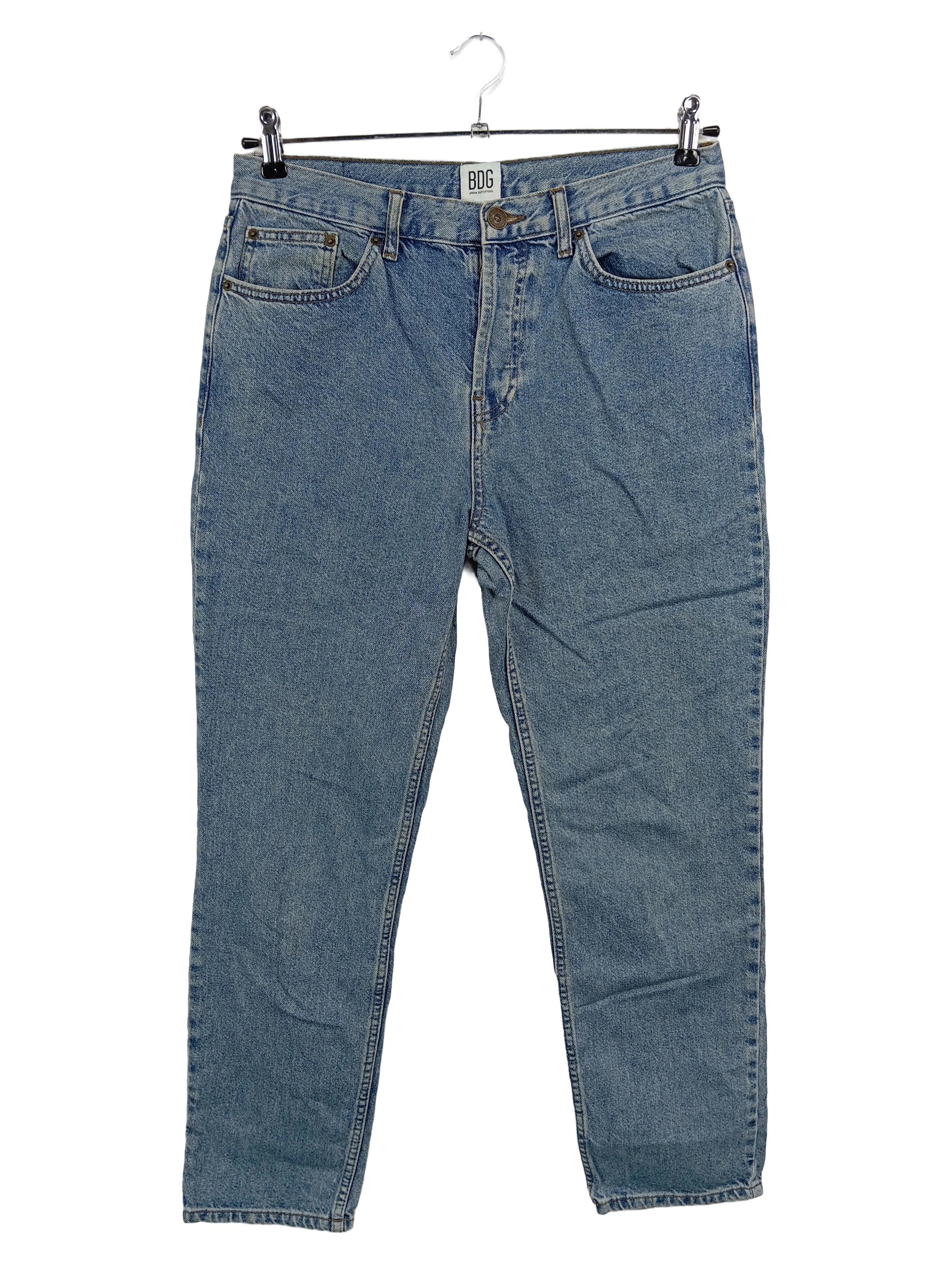BDG URBAN OUTFITTERS Damen Jeans Straight Leg W32 Blau Casual 1
