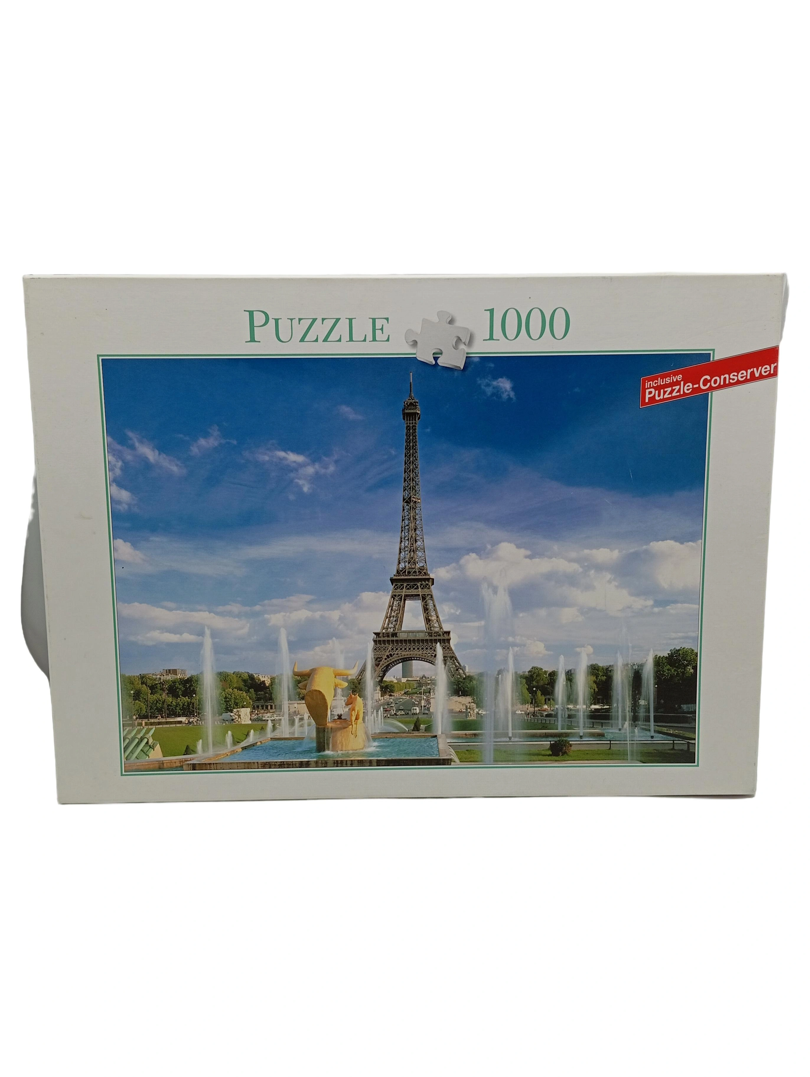 Blatz Puzzle 1000 Teile Eiffelturm Paris Trocadero 693x493mm NEU 1
