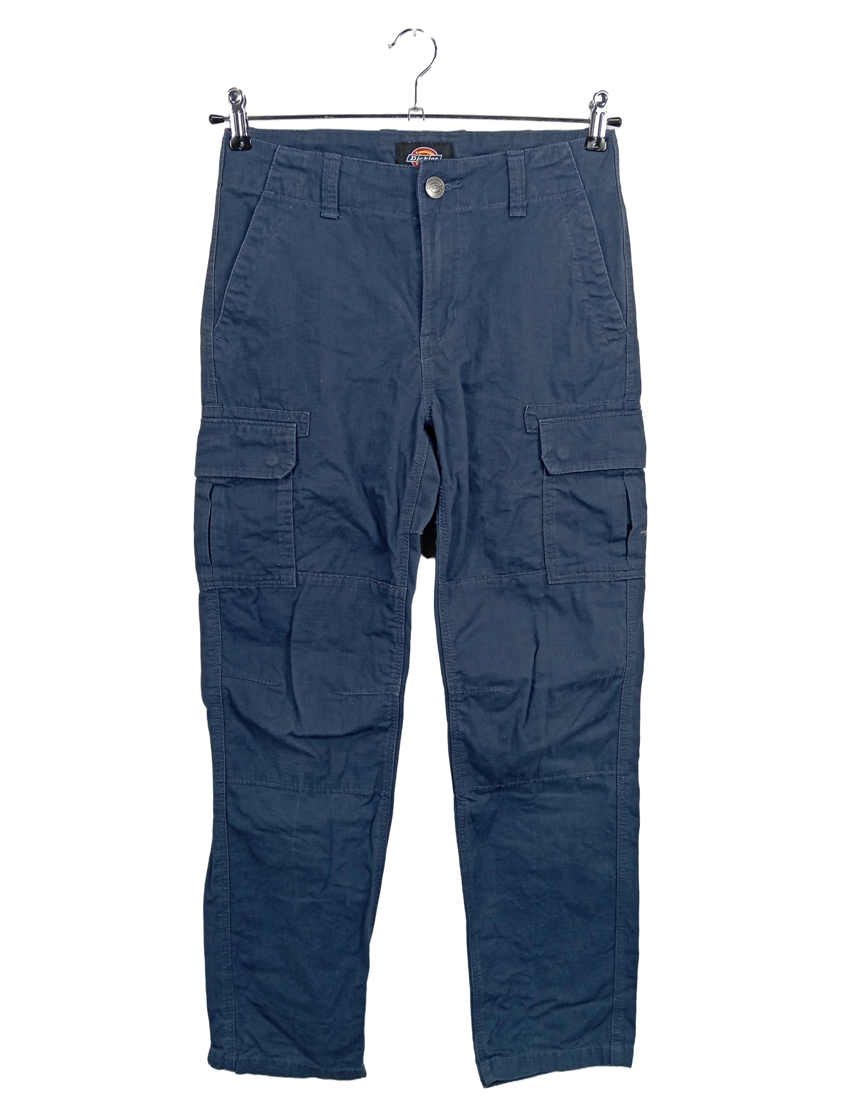 DICKIES Herren Cargohose W28/44/XS Blau Casual Outdoor Baumwolle Praktisch 1