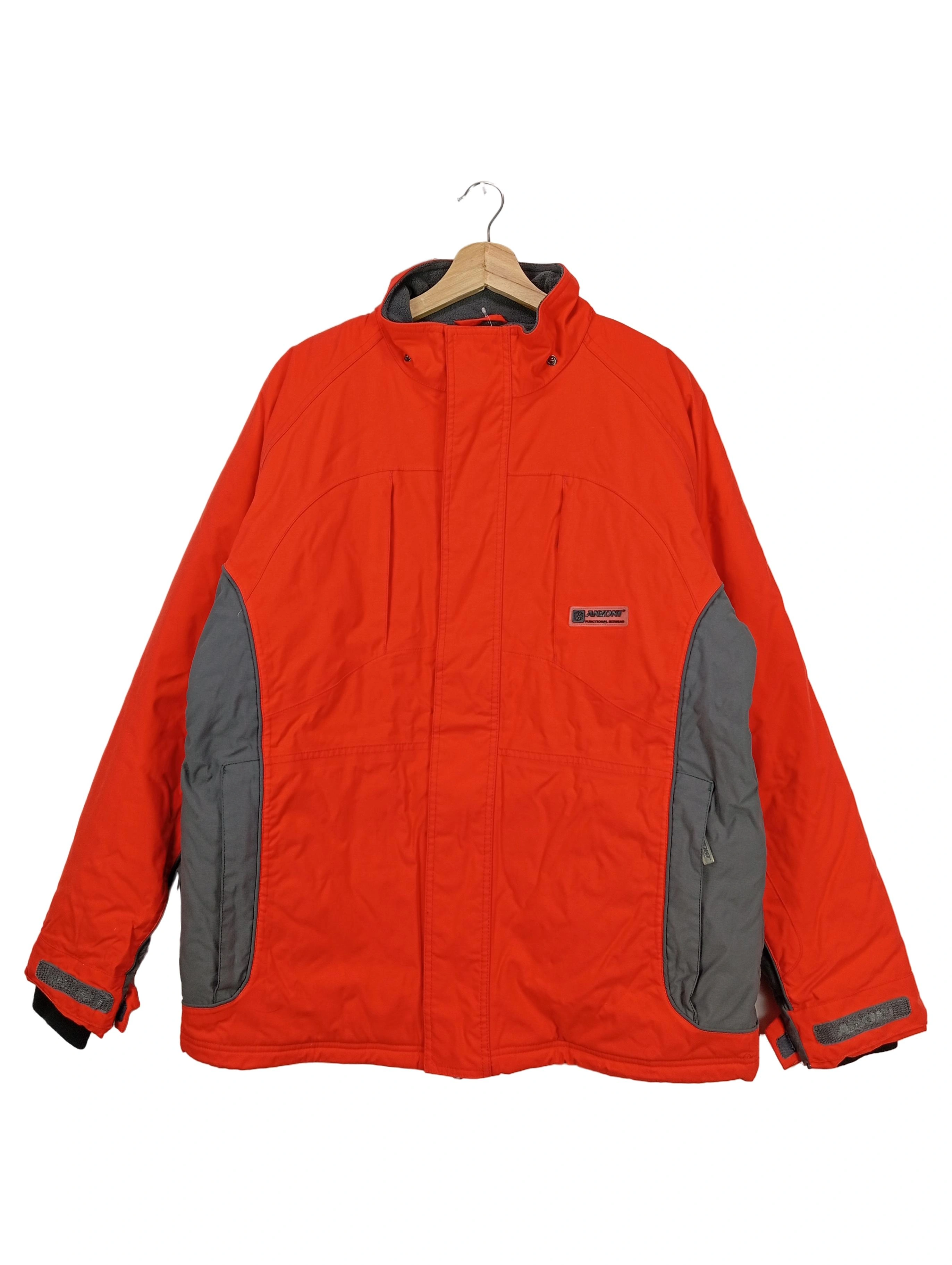 ANZONI SKIWEAR Kinder Skijacke Outdoor Gr. 176 Rot Jungen Winterjacke 1