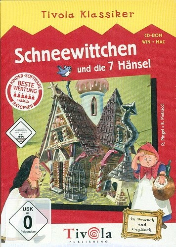 Tivola Verlag Schneewittchen Lernsoftware PC Sprachen Deutsch Englisch ab 3 1