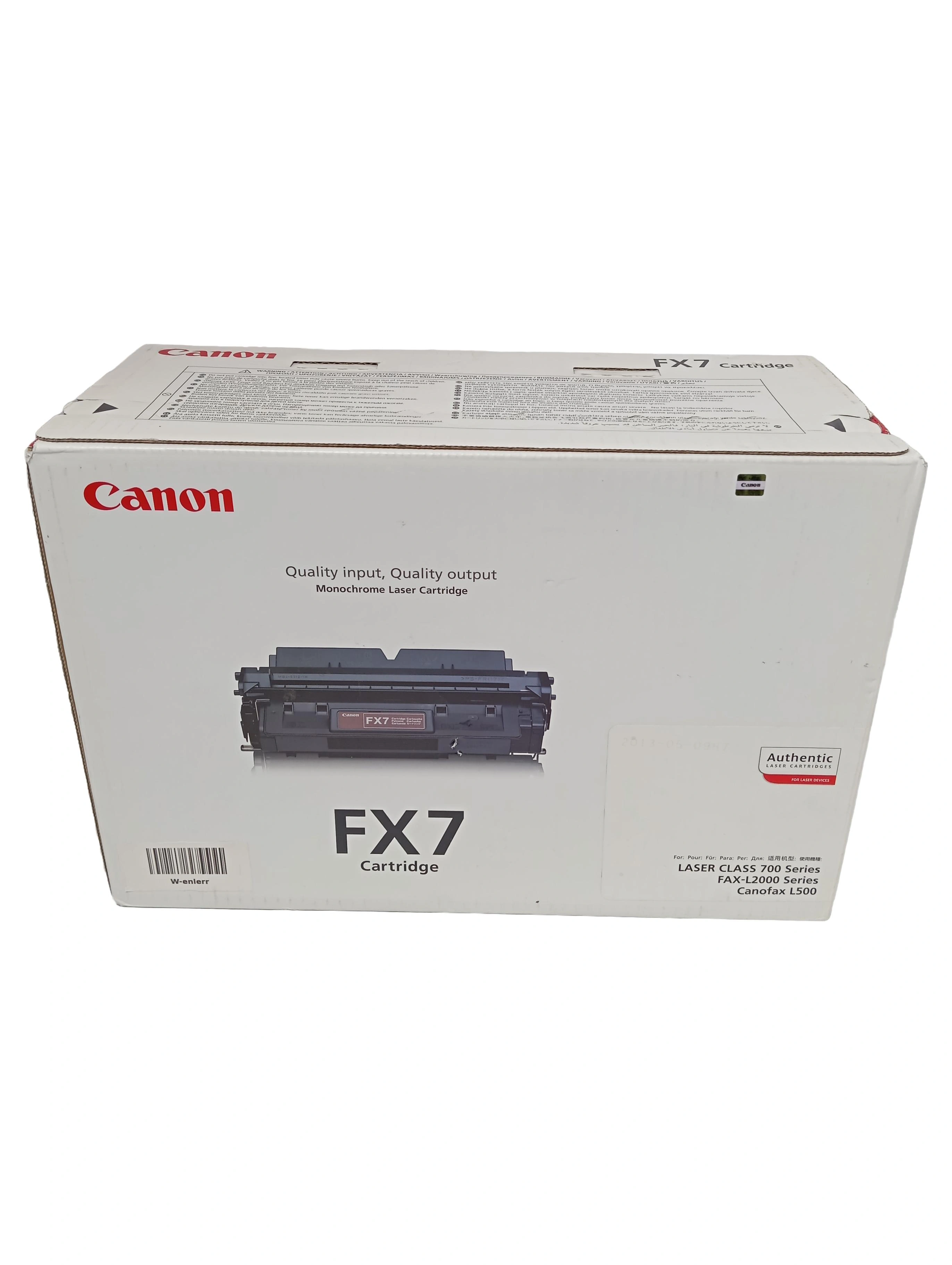 Canon FX7 Tonerkassette Schwarz Laser Cartridge für Laser Class 700 Fax-L2000 1