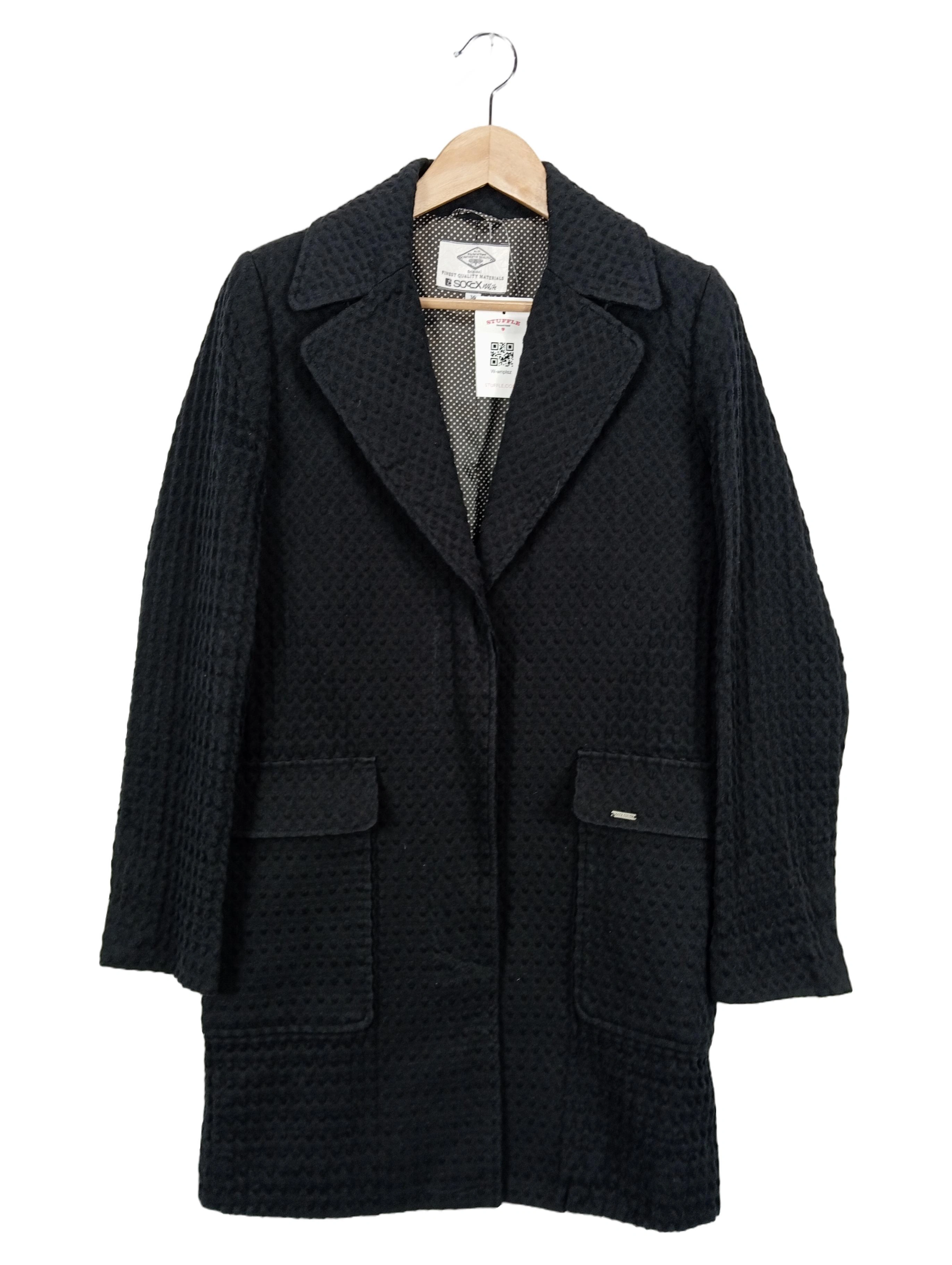 SOCCX Damen Steppjacke Klassisch Schwarz Gr. 36/S Elegant 1