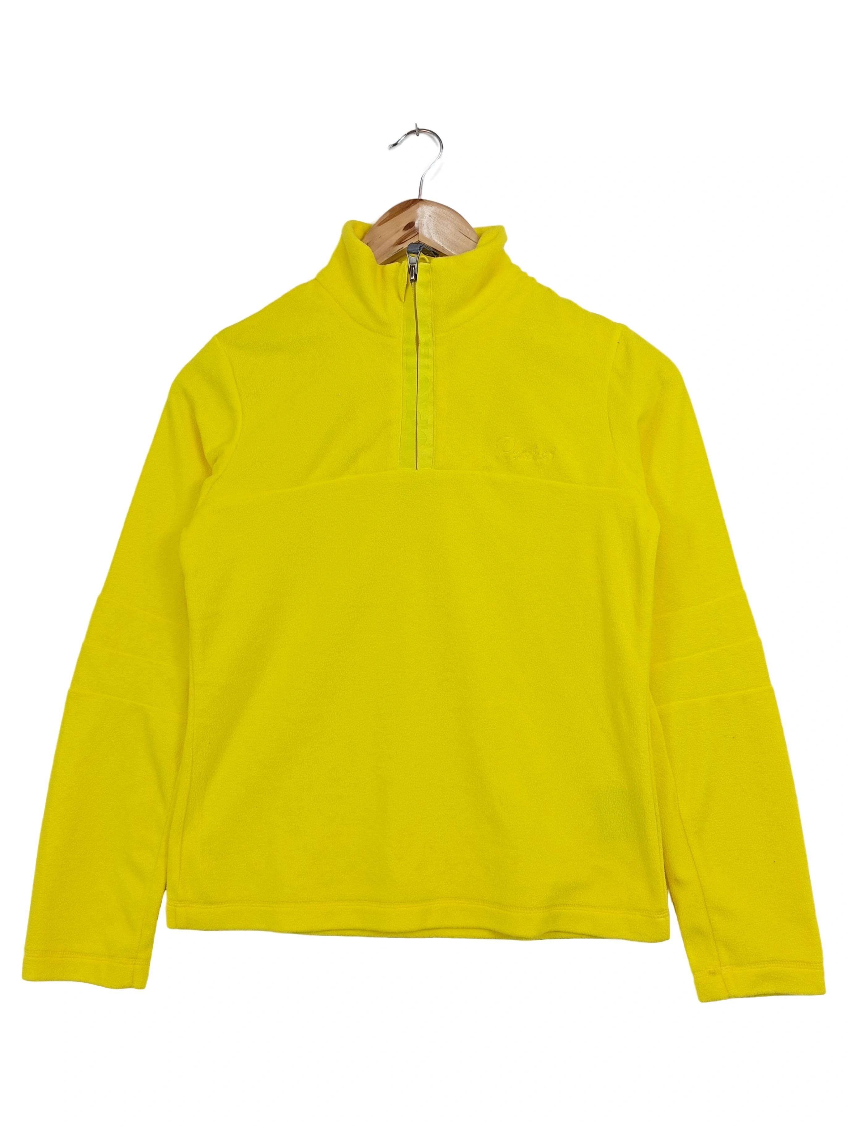 PROTEST Fleecepullover Kinder Gr. 152 Gelb Rollkragen Sportlich Freizeit 1