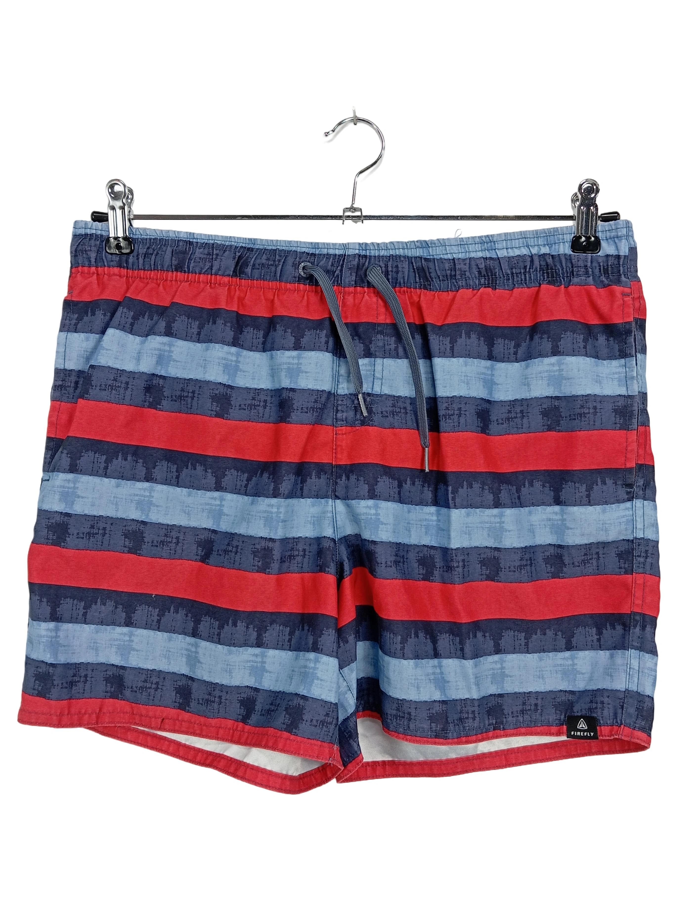 FIREFLY Herren Badeshorts Gr. 46/S Mehrfarbig Gestreift Sportlich 1