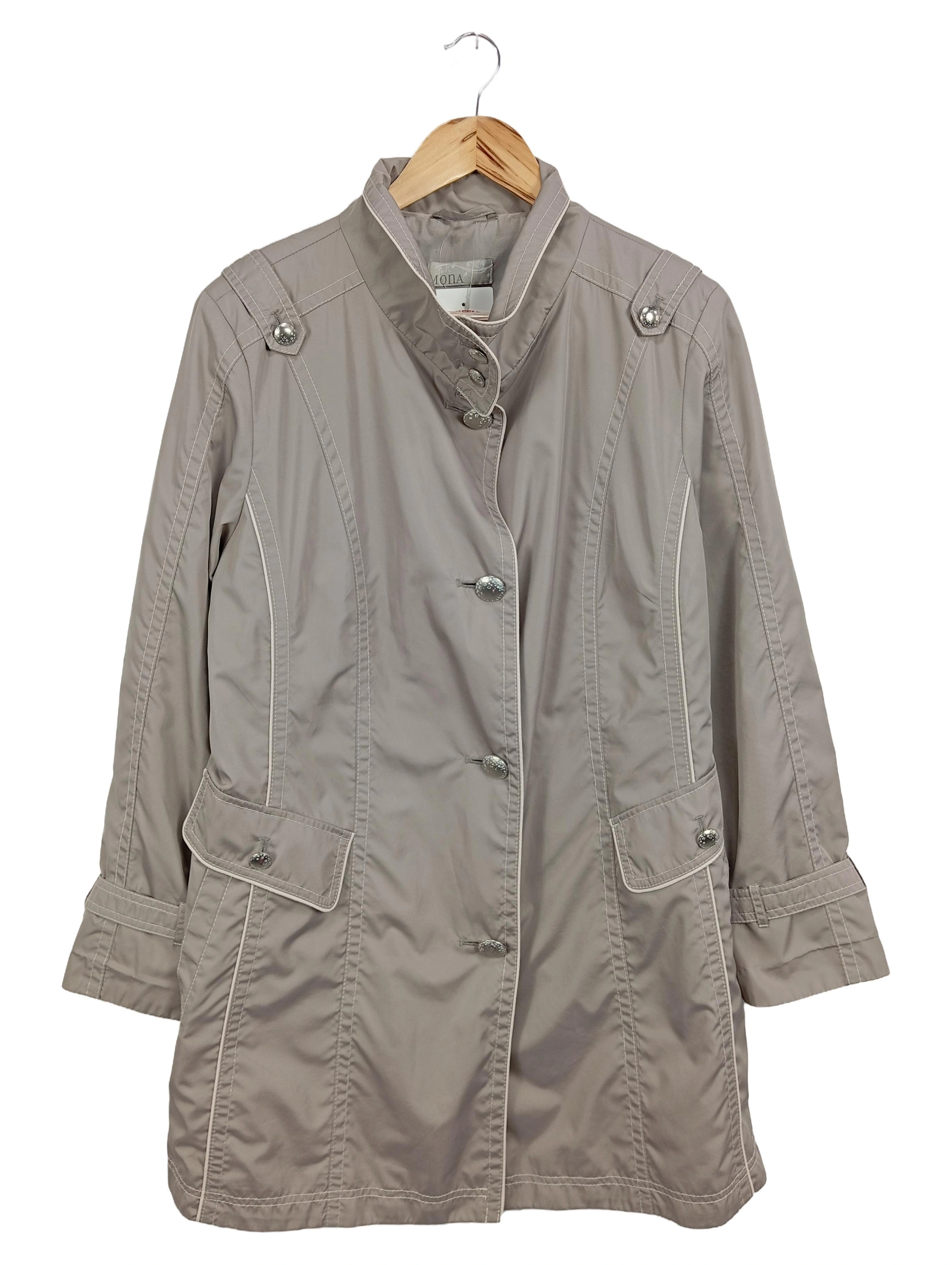 ATELIER GOLDNER SCHNITT Damen Steppjacke Einheitsgröße Grau Klassisch 1