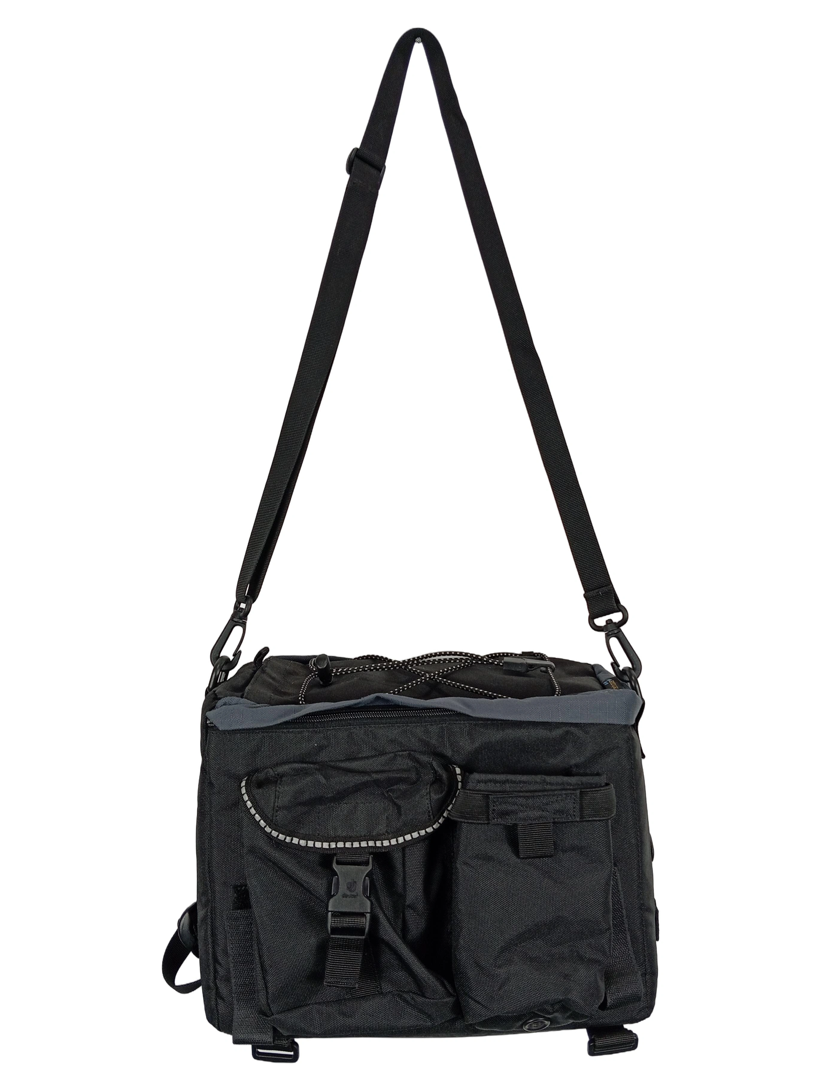 DEUTER Umhängetasche Schwarz Sportlich Outdoor Schultertasche 20x30cm 1