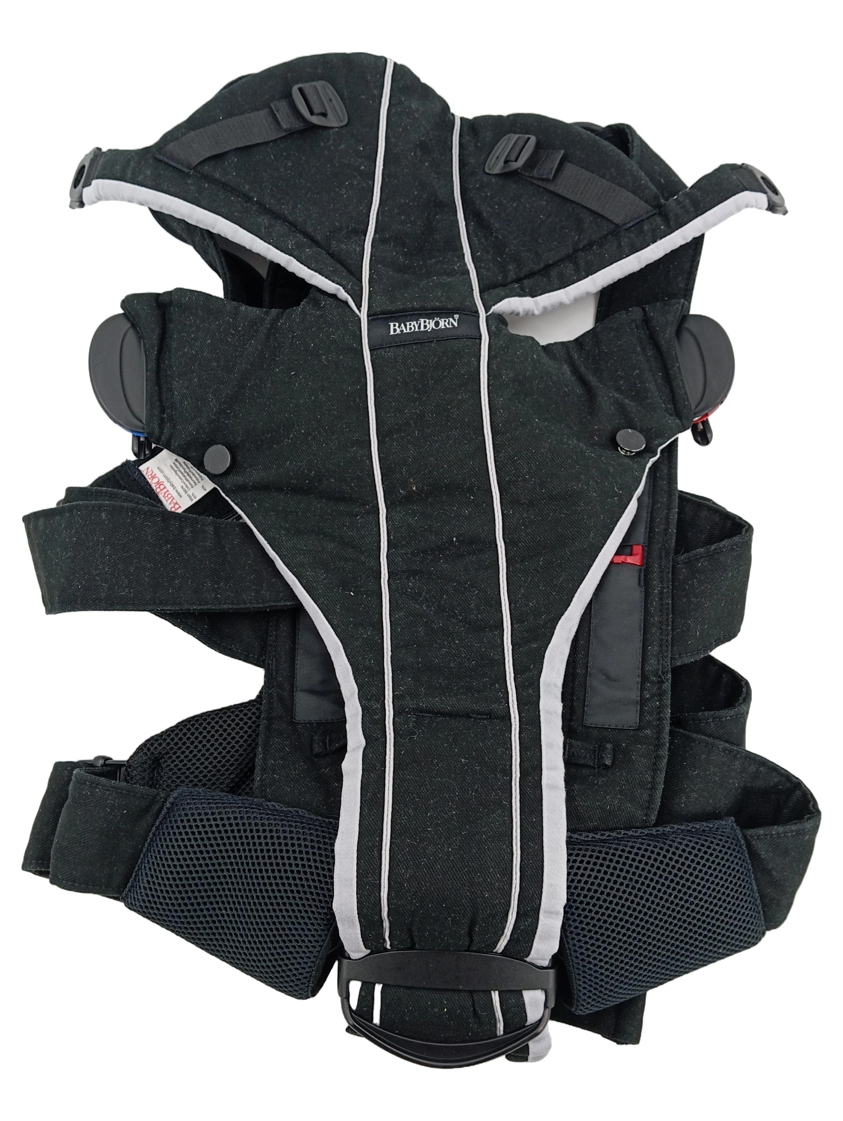 BABYBJÖRN Babytrage 096065 Schwarz Praktisch Baumwolle Polyester 1