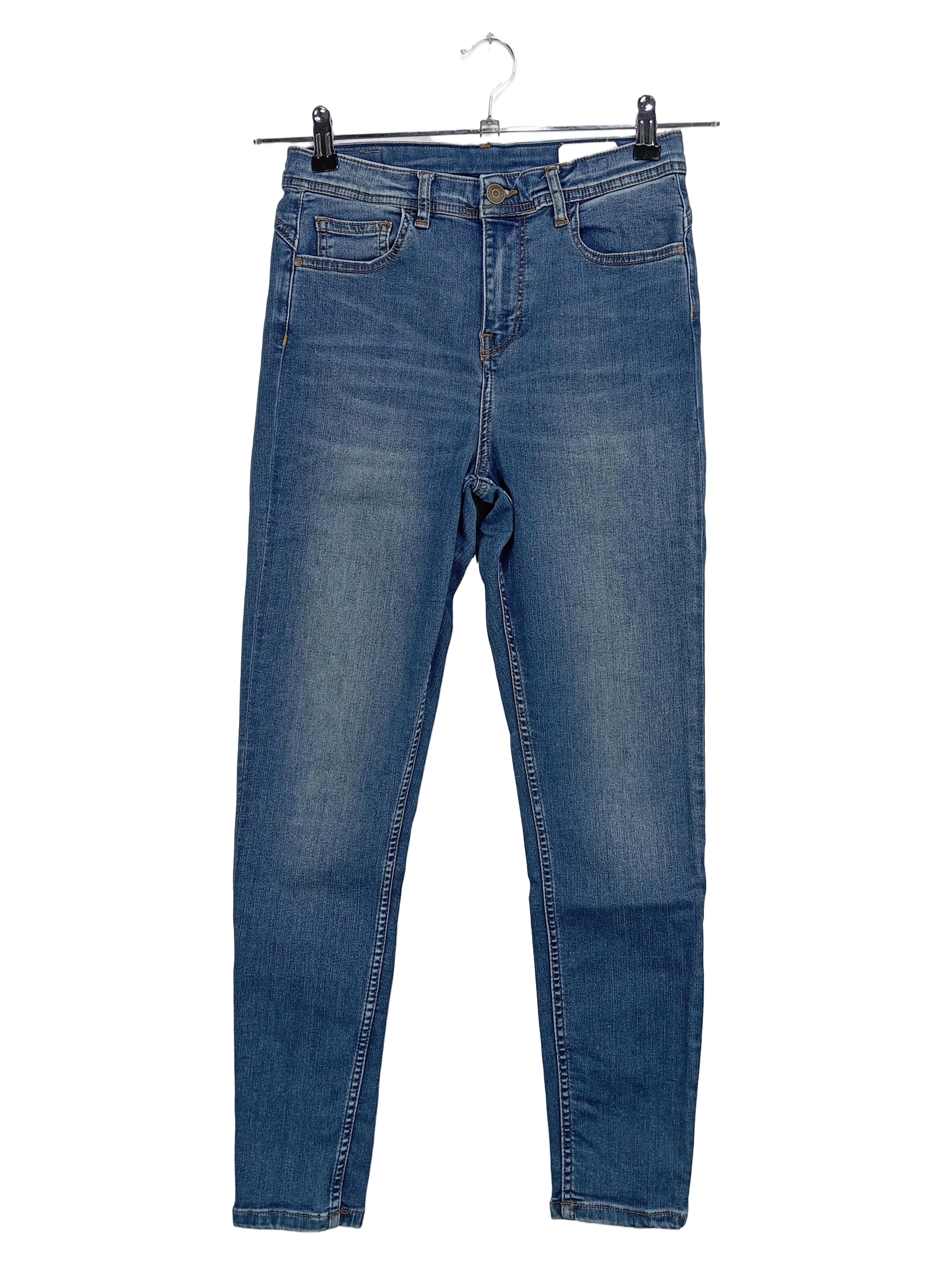 CROSS Damen Jeans Straight Leg W28/36/S Blau Casual JUDY High Waist 1