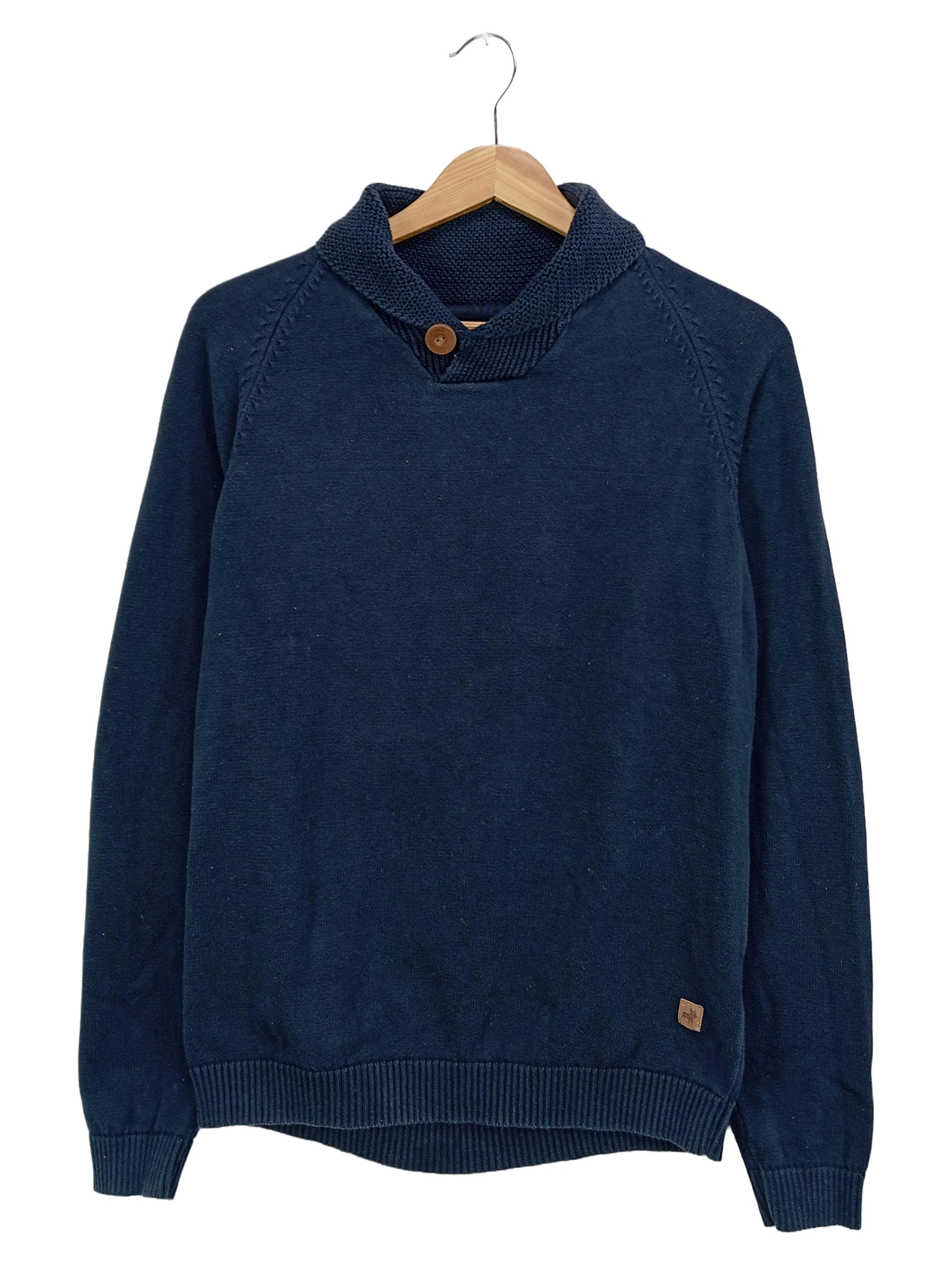 JACK & JONES Pullover Damen Gr. 36/S Blau Casual Baumwolle Strick 1