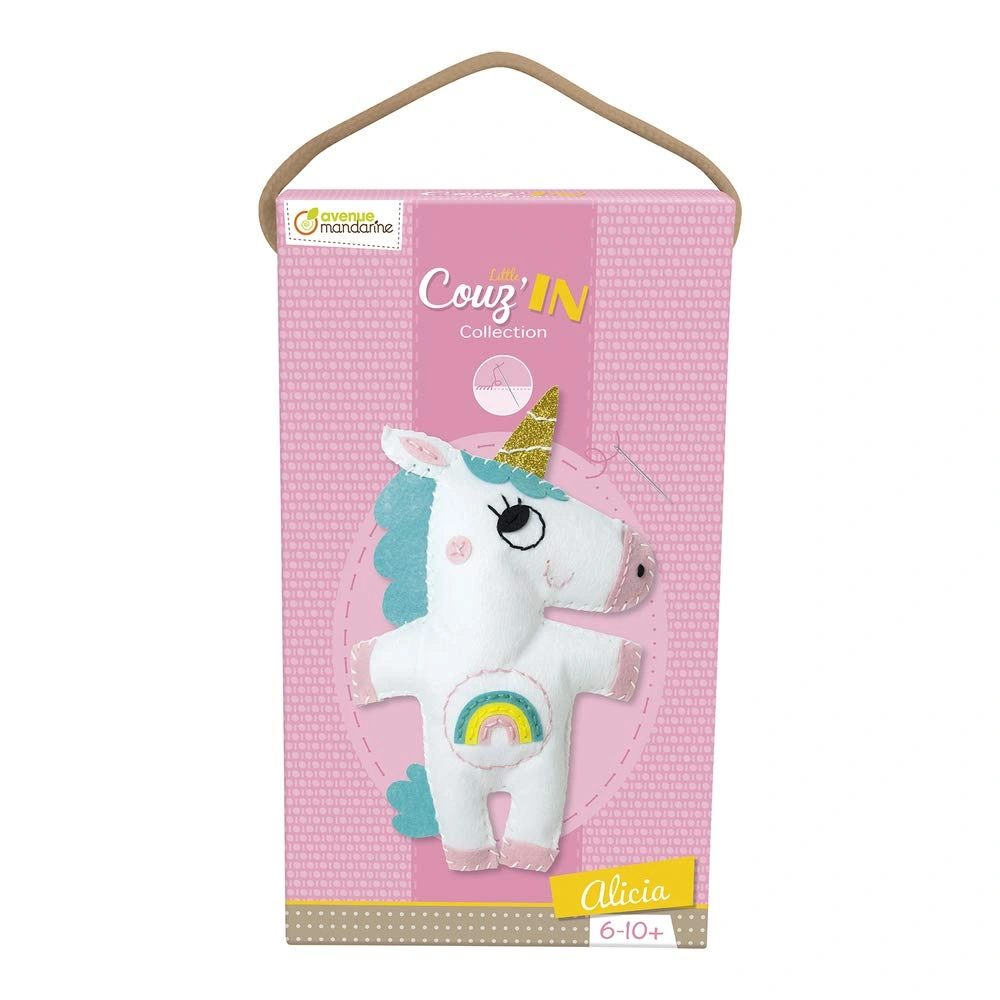 Avenue Mandarine Little Couz'IN Nähset Einhorn Alicia Bastelset 6-10+ 1