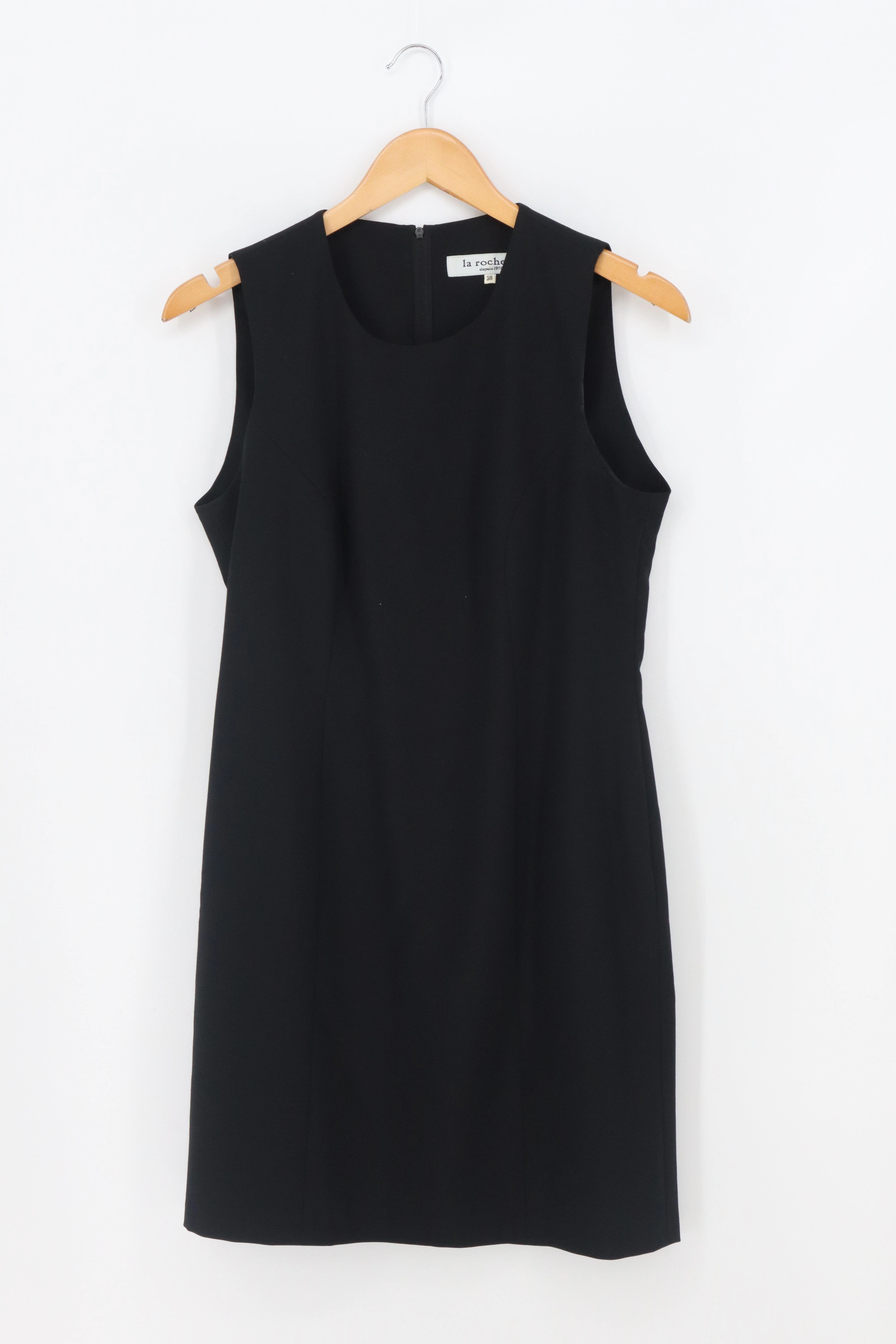 LA ROCHELLE Businesskleid Damen Gr. 38 Schwarz Elegant Etuikleid 1