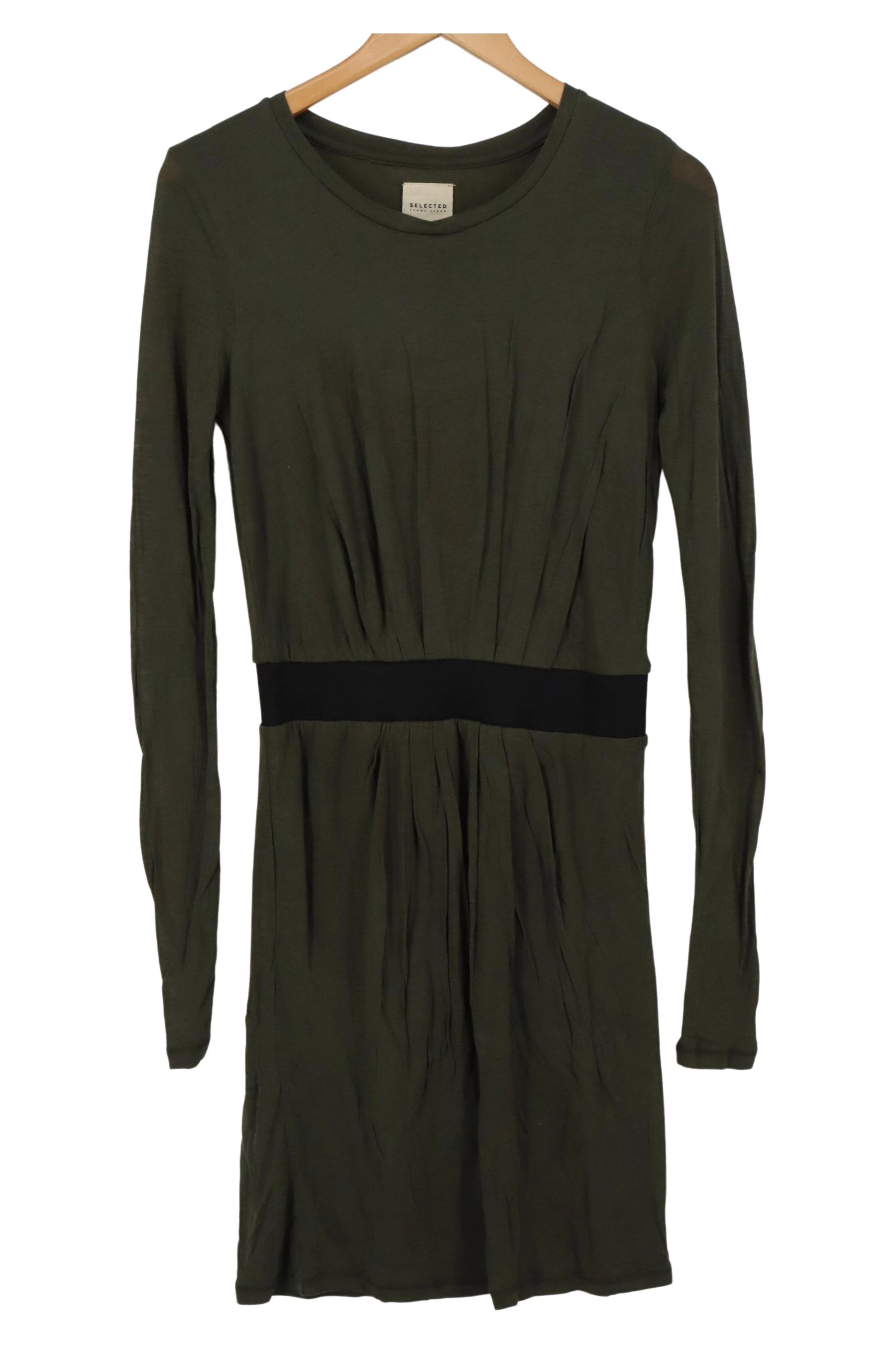 Selected Damen Freizeitkleid Grün Gr. 38;M Casual Polyester 1