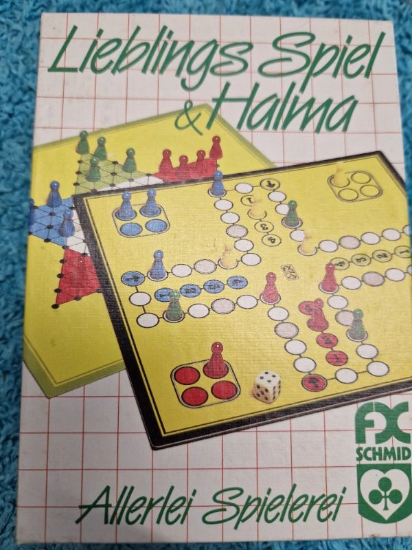 FX Schmid Brettspiel Lieblings Spiel & Halma Allerlei Spielerei 1