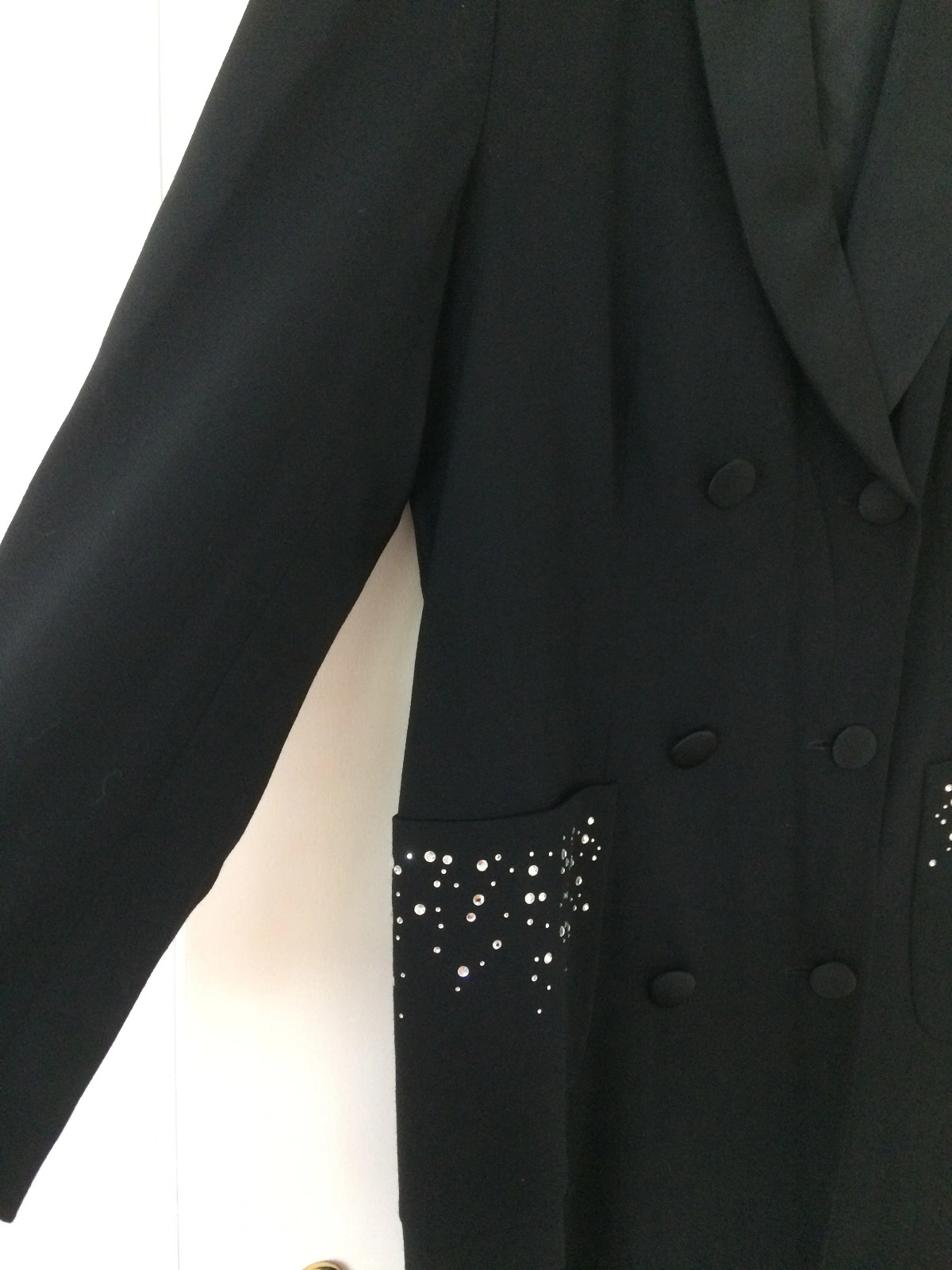 Antonette Franz Haushofer Damen Mantel Gr. 42/XL Schwarz Elegant 4