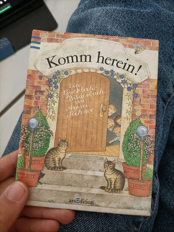 arsEdition Komm herein! Guckloch Bilderbuch Amrei Fechner Kinderbuch 2