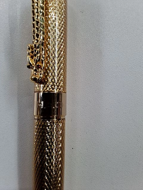 JINHAO Füllfederhalter Gold Drachen Design 6