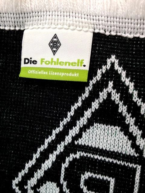 Borussia Mönchengladbach Fanschal Logo Grün Schwarz 16x150cm Herren Sport 7